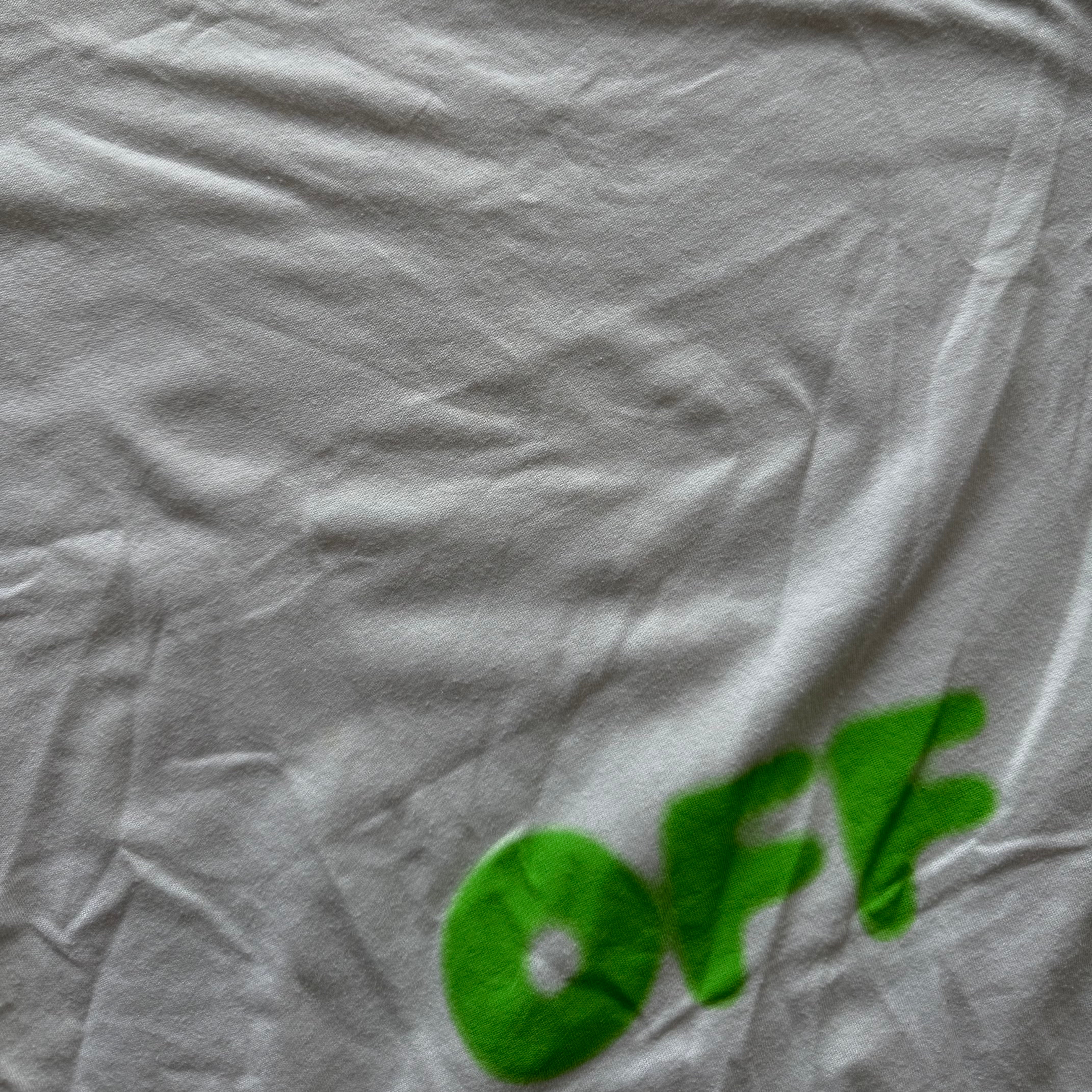 Off white Asymmetric Tee