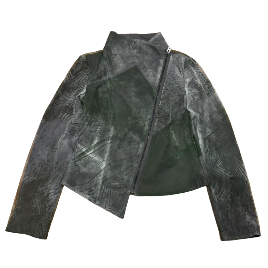 Knitted Asymmetric Jacket