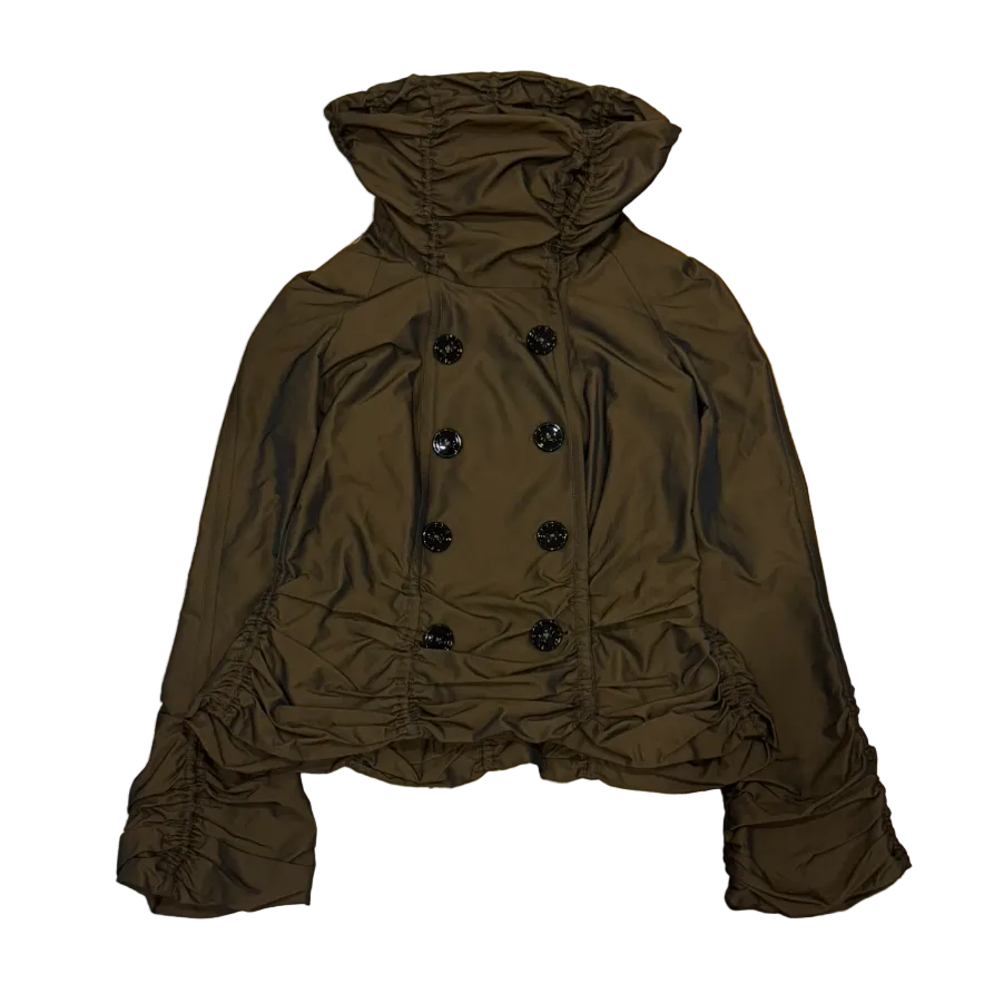 Burberry High Neck Trench Coat