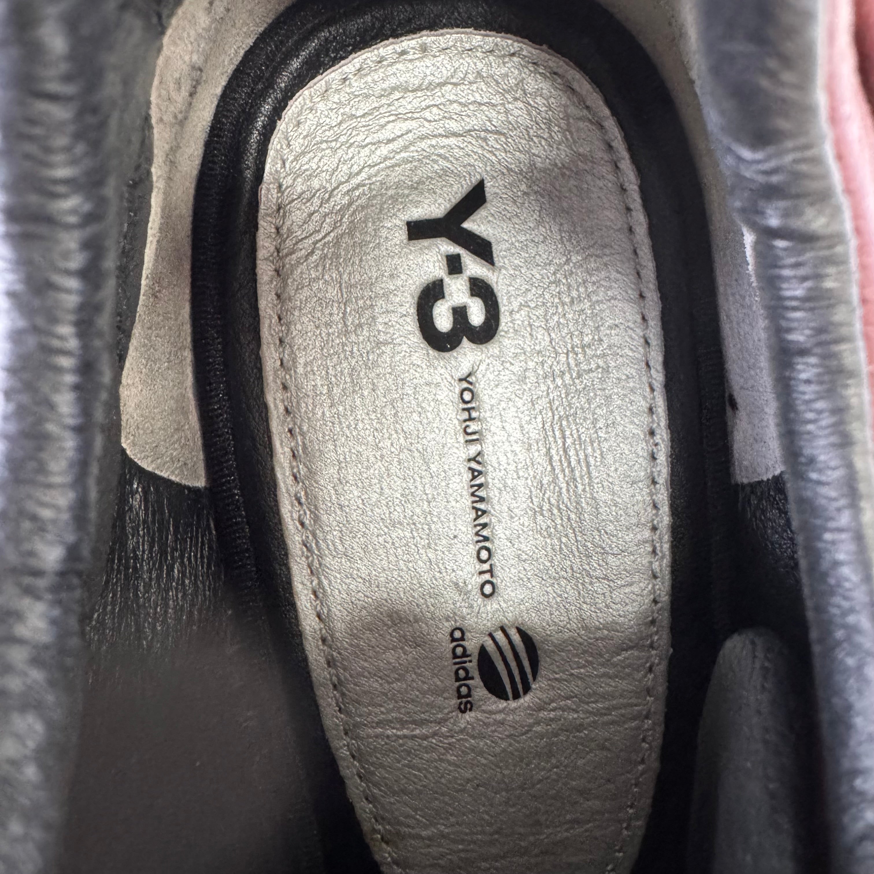 Y3 Burgundy Python Sneakers