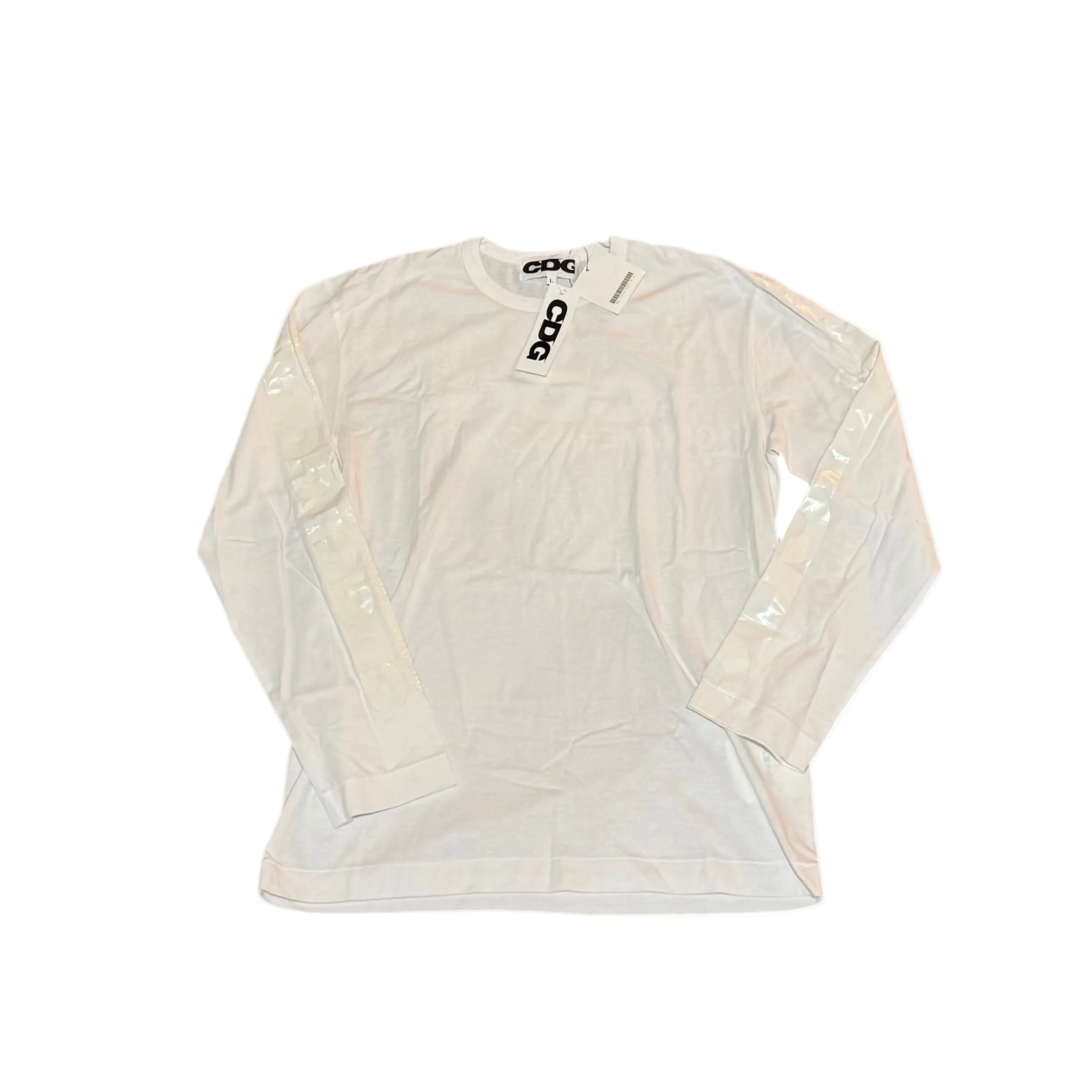 CDG logo long sleeve top
