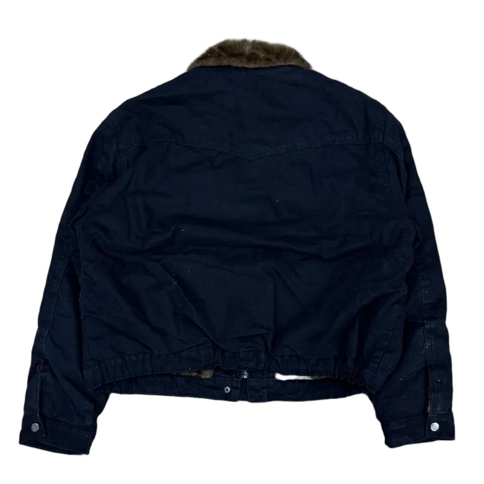 Fur Collar Work Jacket