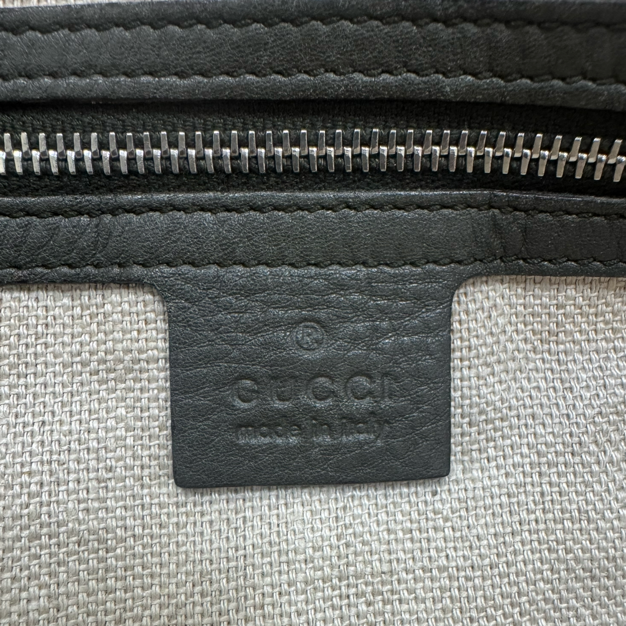 Gucci monogram handbag