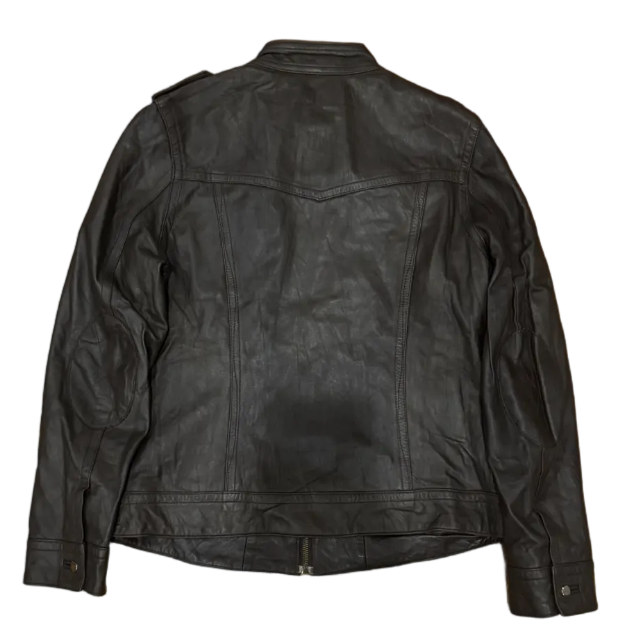 Vintage Black Leather Jacket