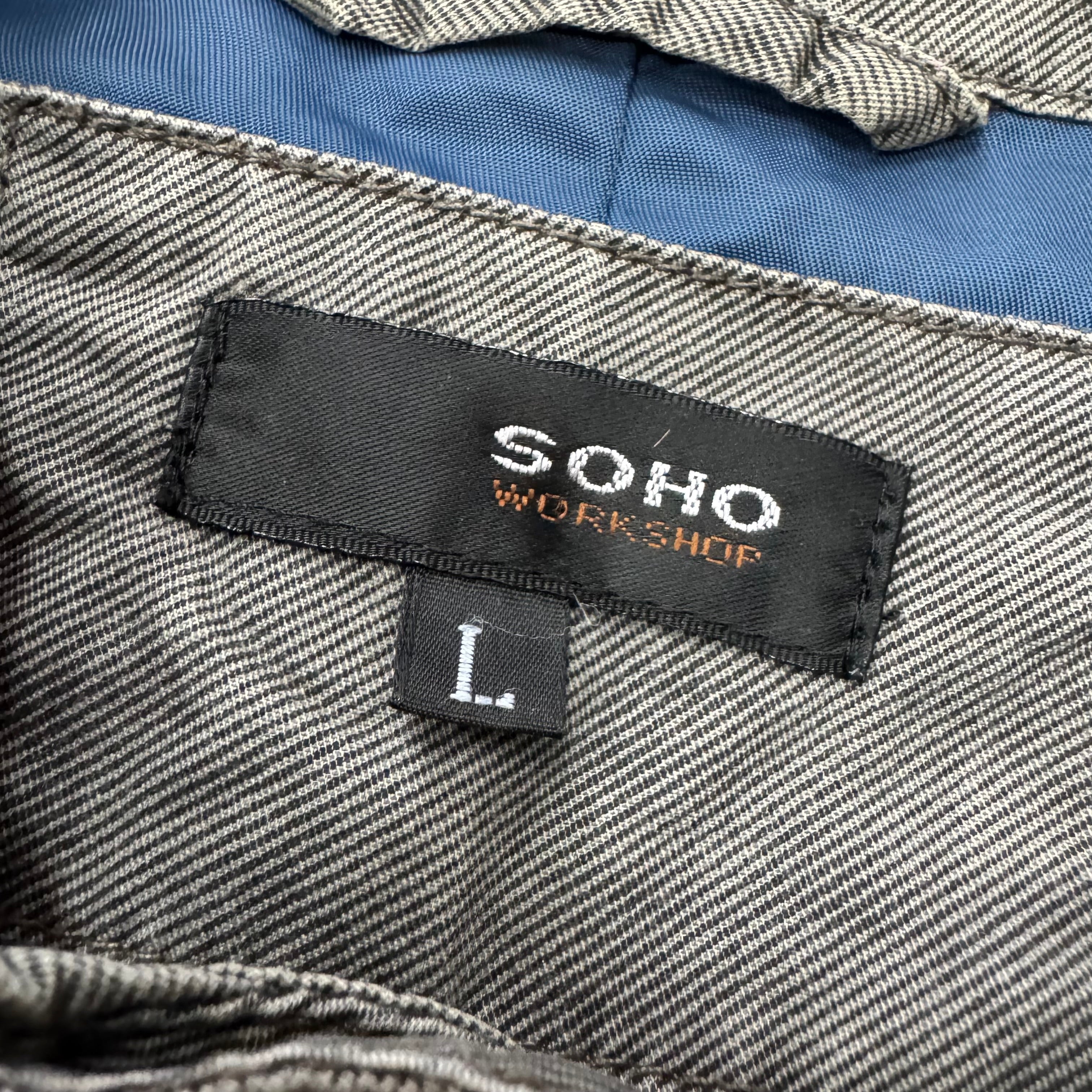 Vintage Soho Denim/Suede Work Jacket