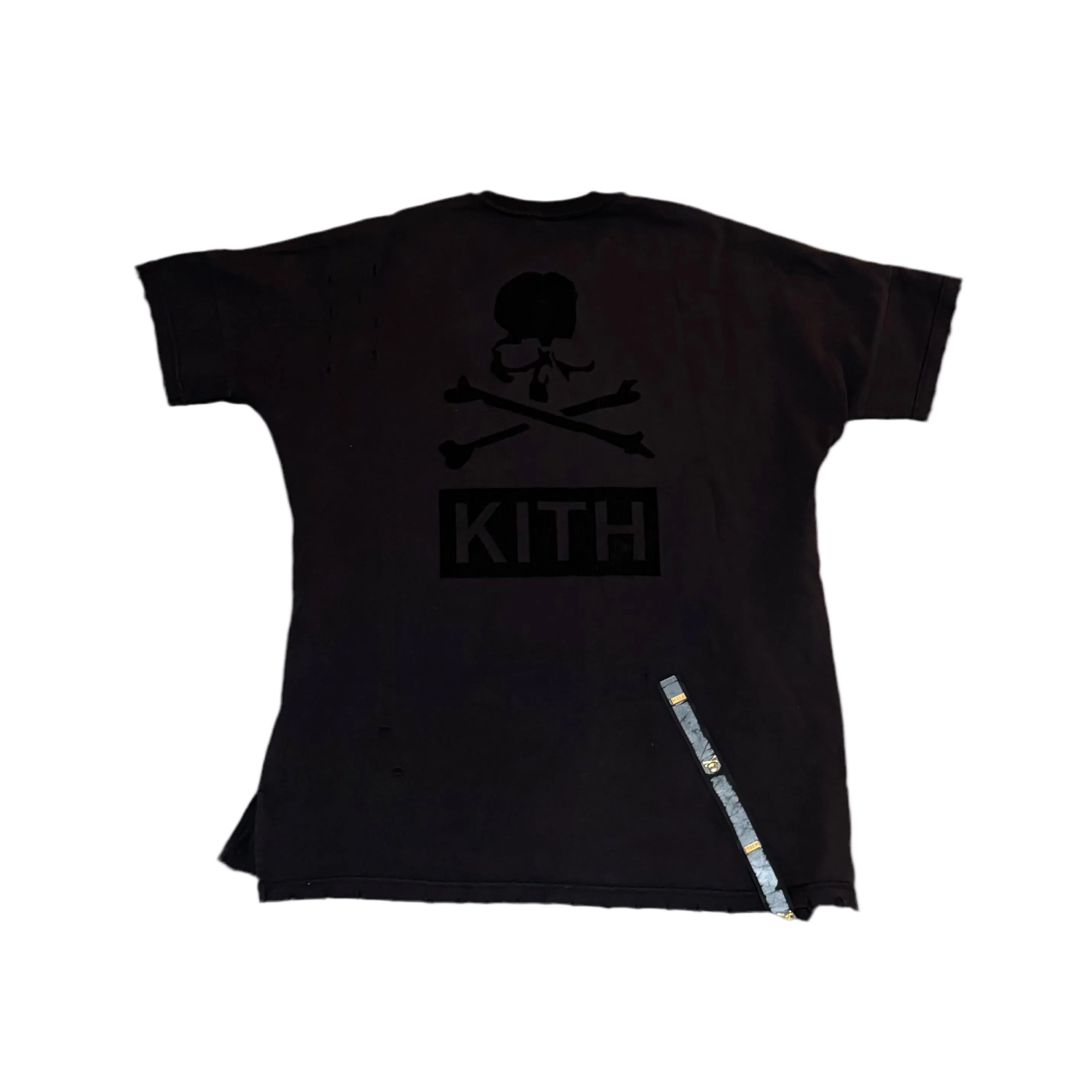 Mastermind x Kith classic skull tee