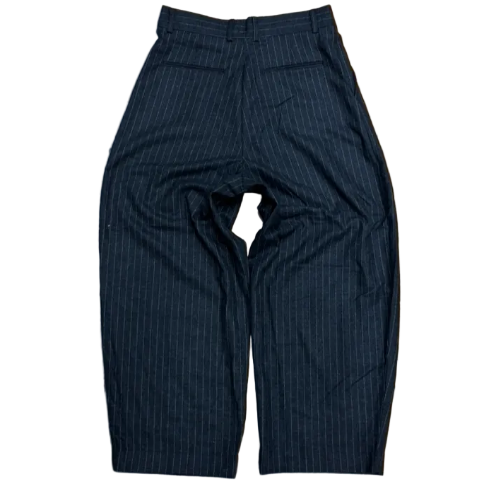 Wide Leg Wool Dress Pants