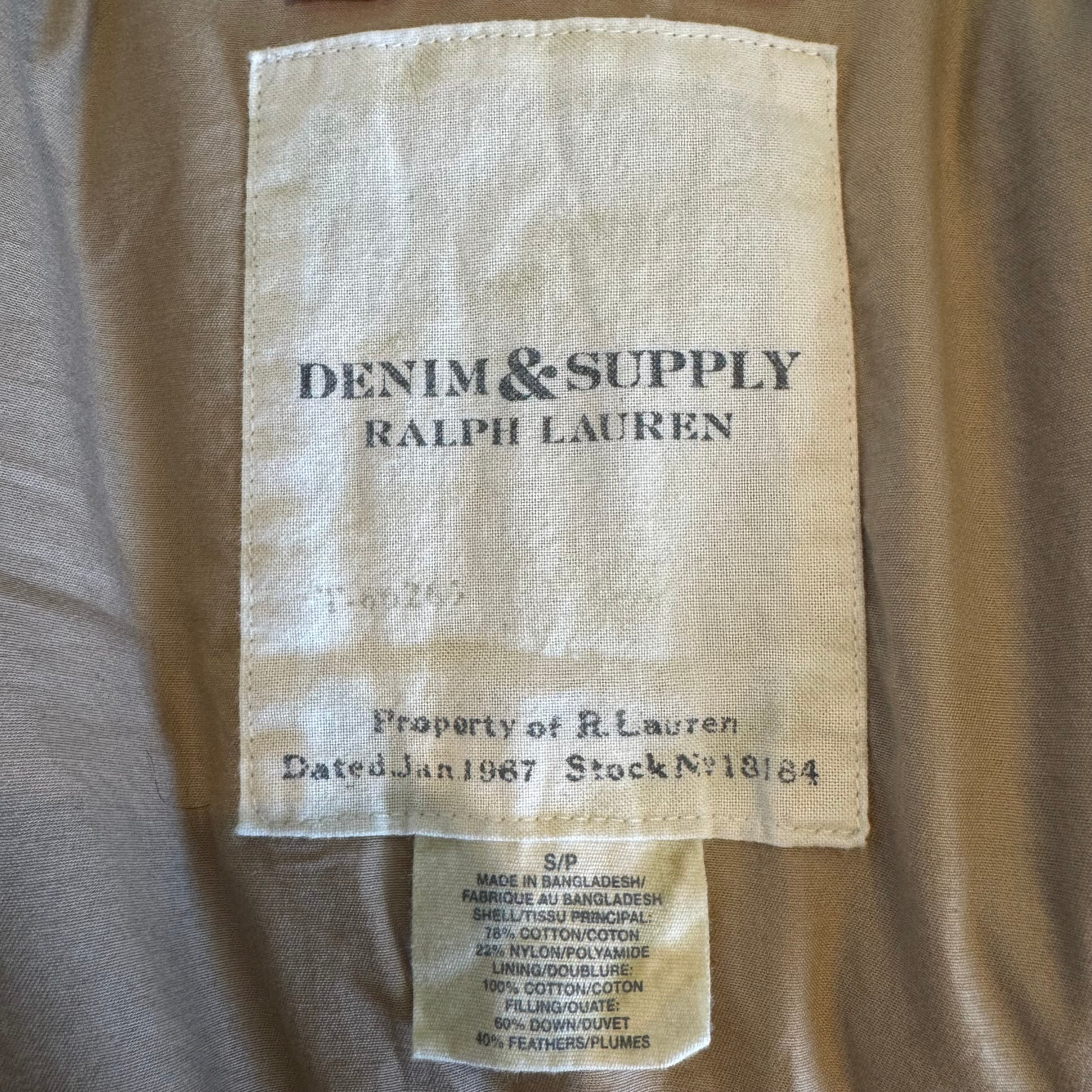 Denim & Supply Ralph Lauren Fur Hood Gillet