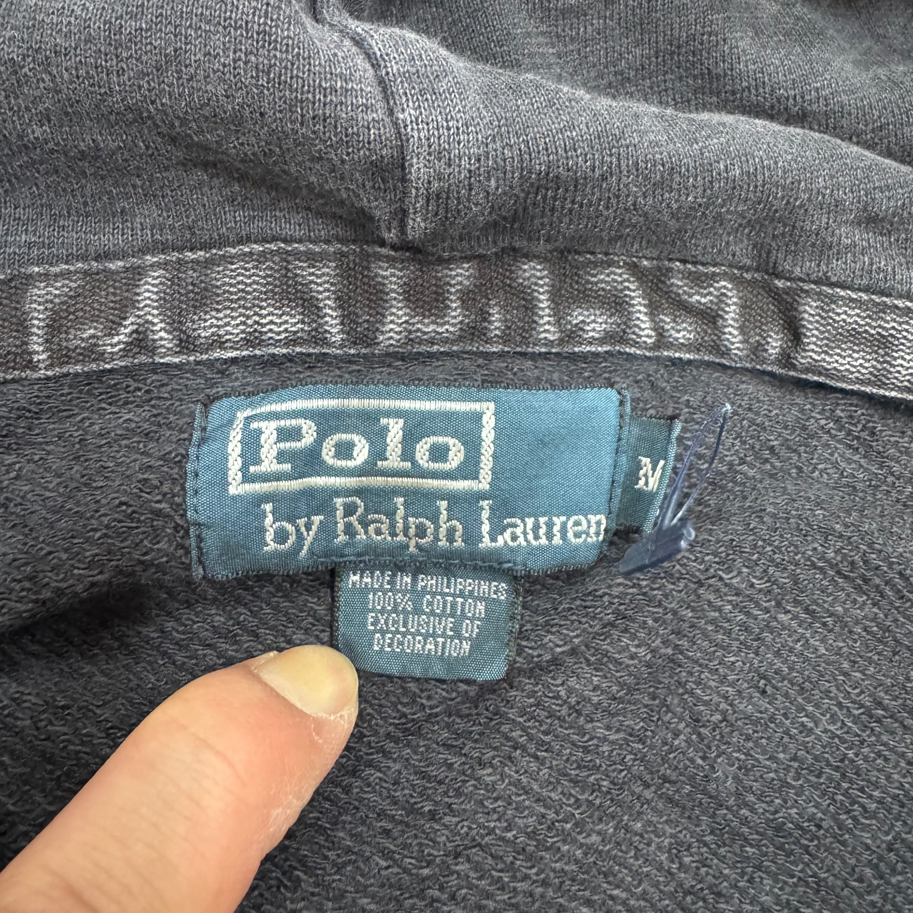 Vintage Polo Ralph Lauren Zip Up Hoodie