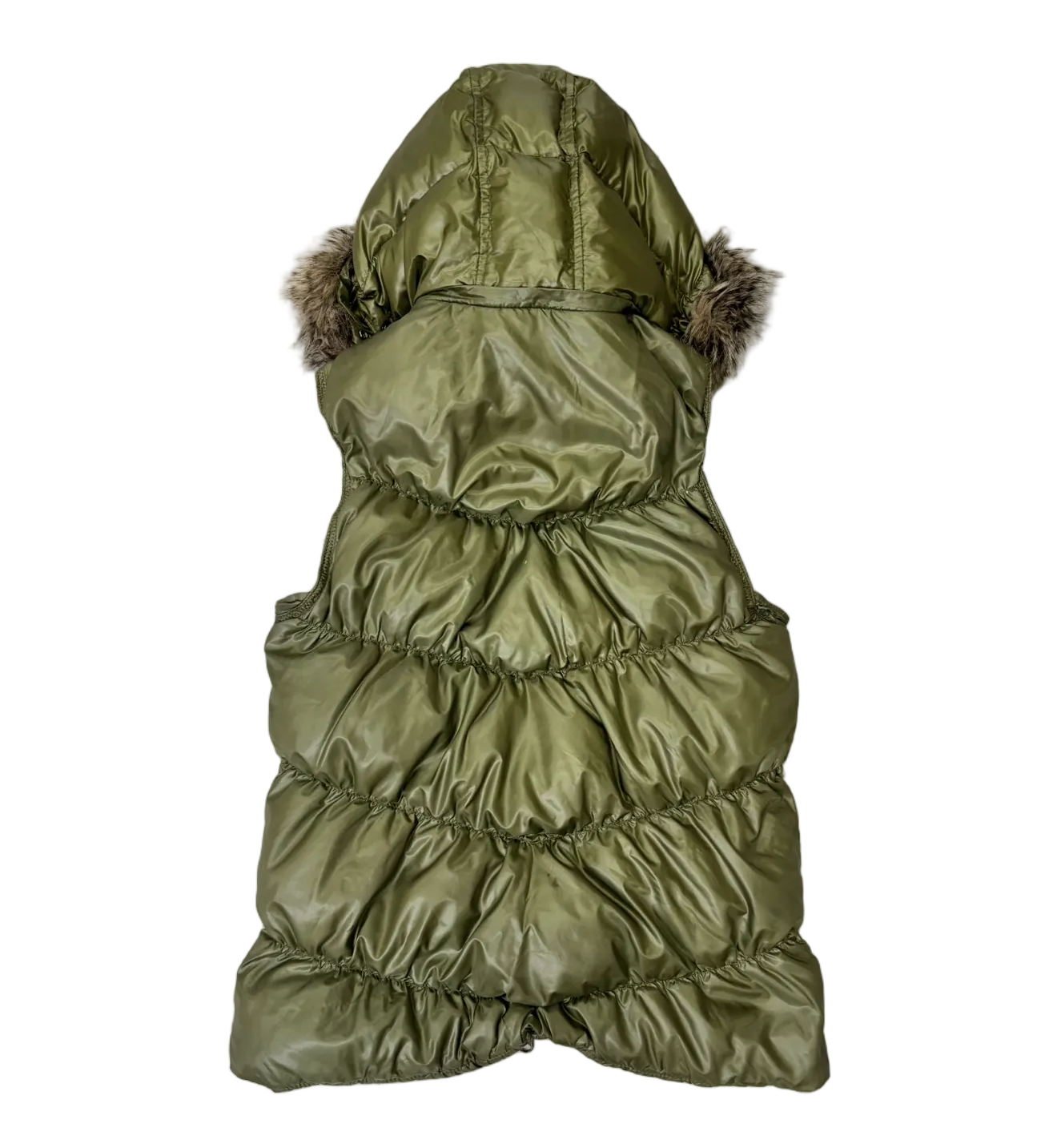 Vintage Gap Fur Hood Vest