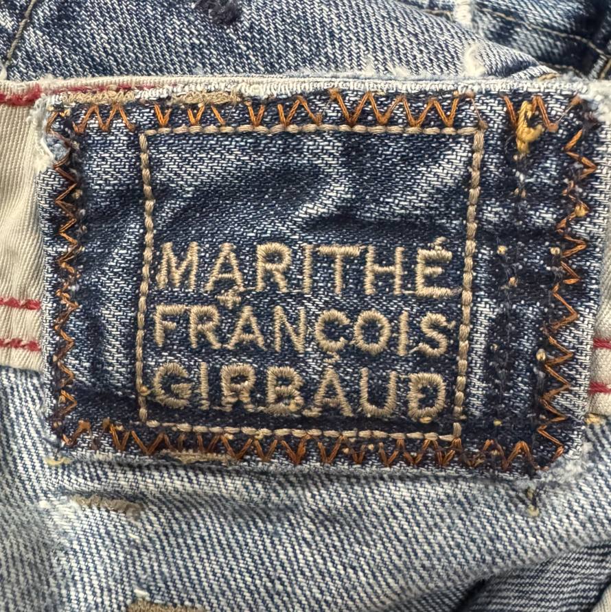 Le Jean De Marithe Francois Girbaud Denim Skirt