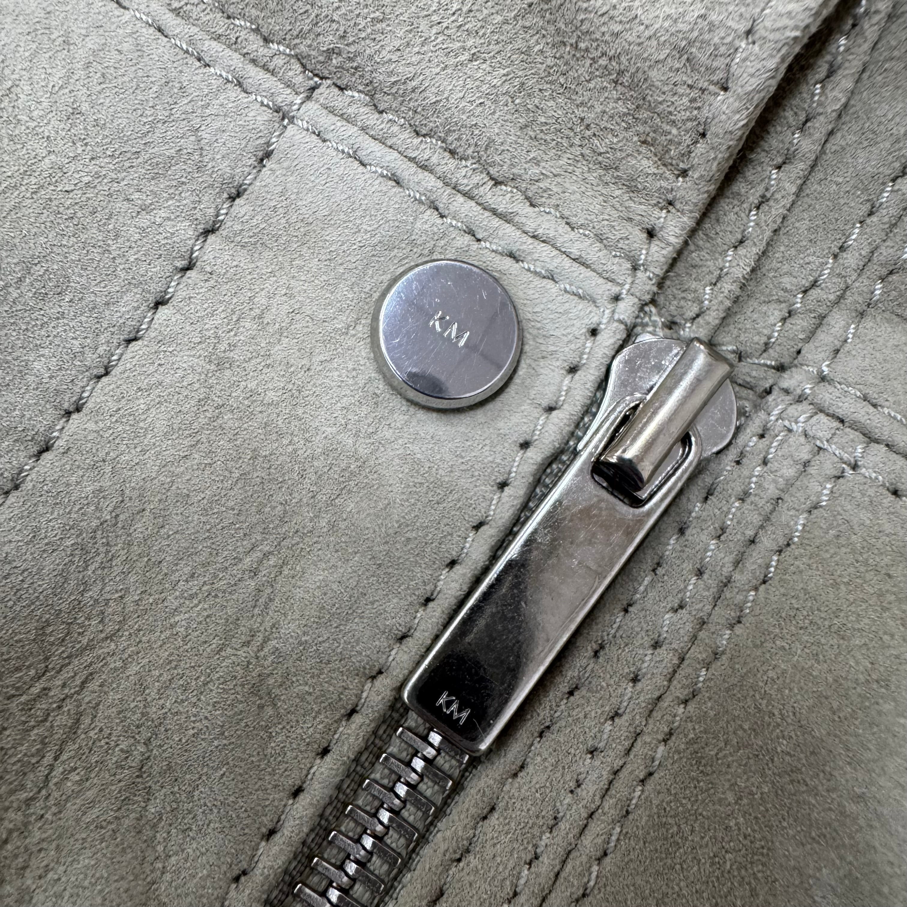 Karen Millen High Neck Suede Jacket