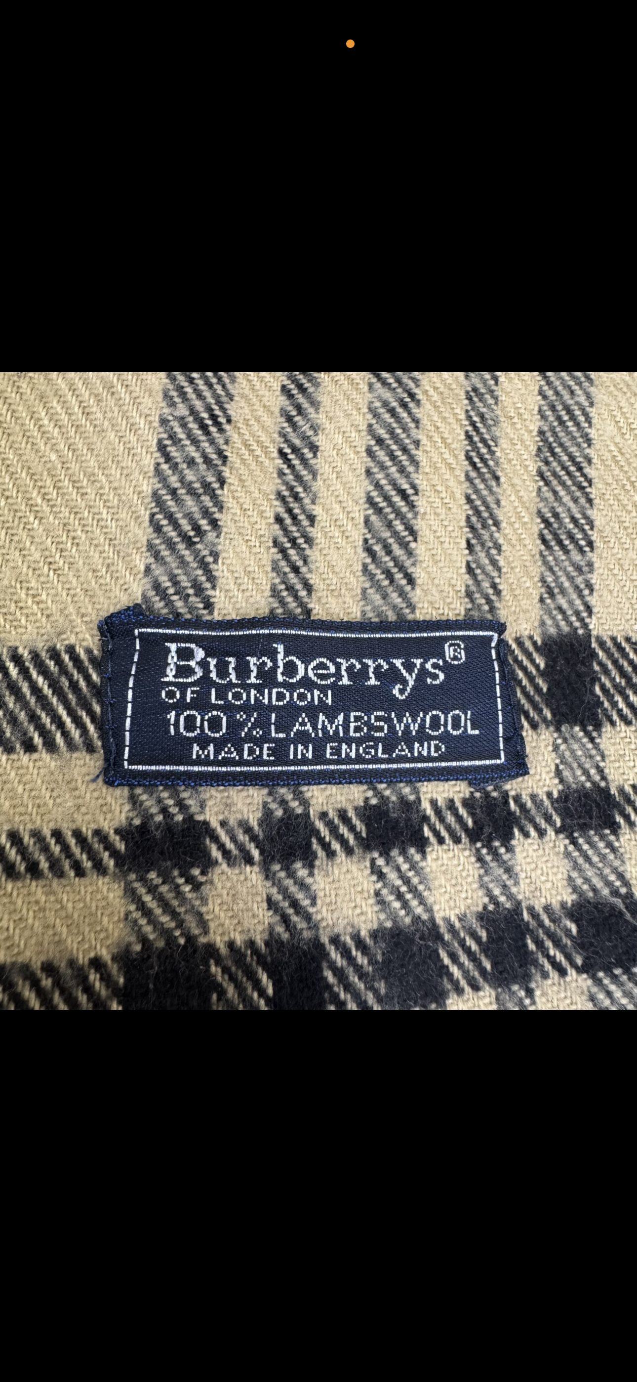Vintage Burberry Scarf