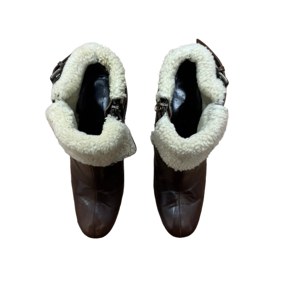 Vintage MiuMiu leather boots
