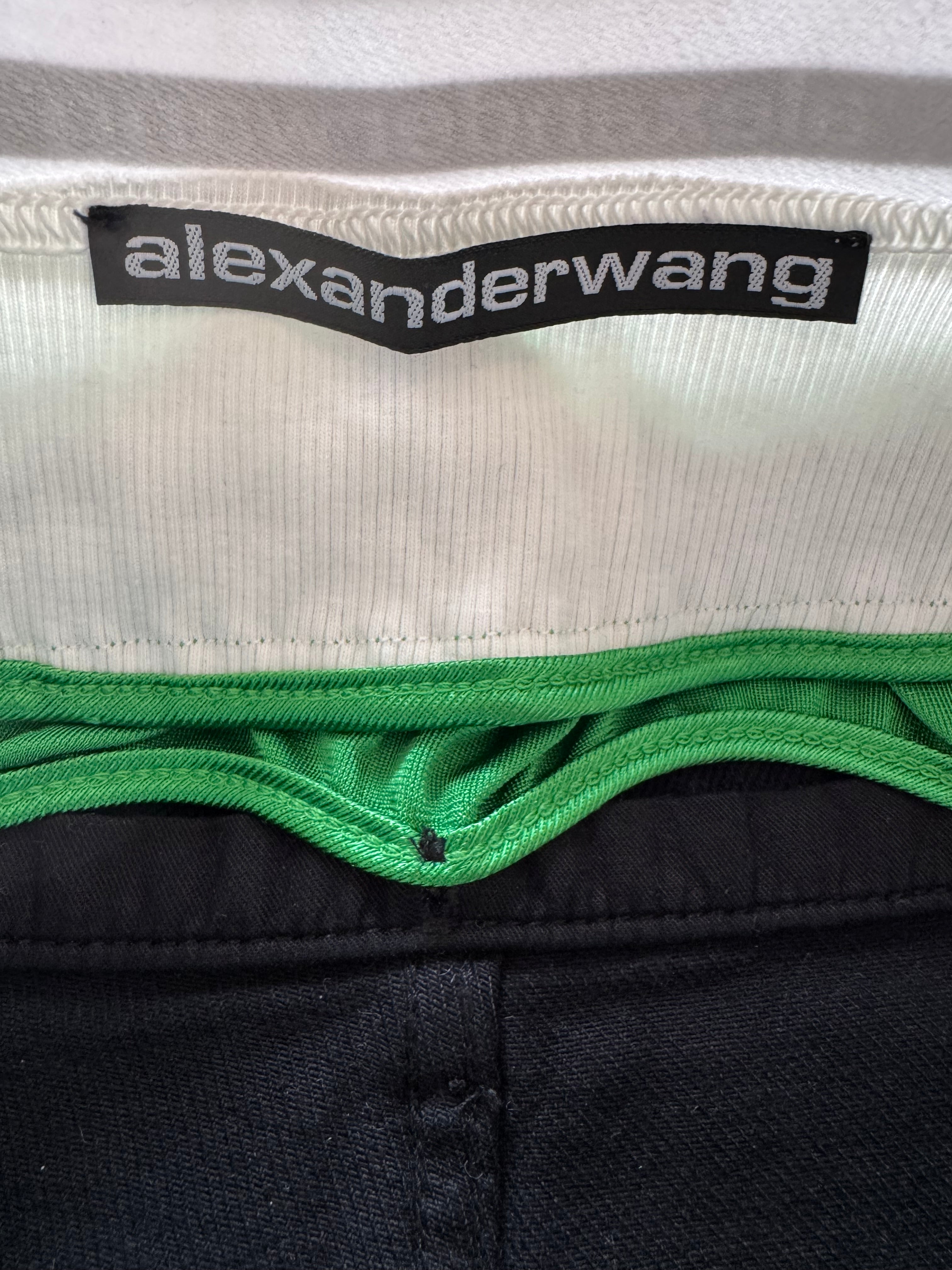 Alexander wang triple waisted denim jeans