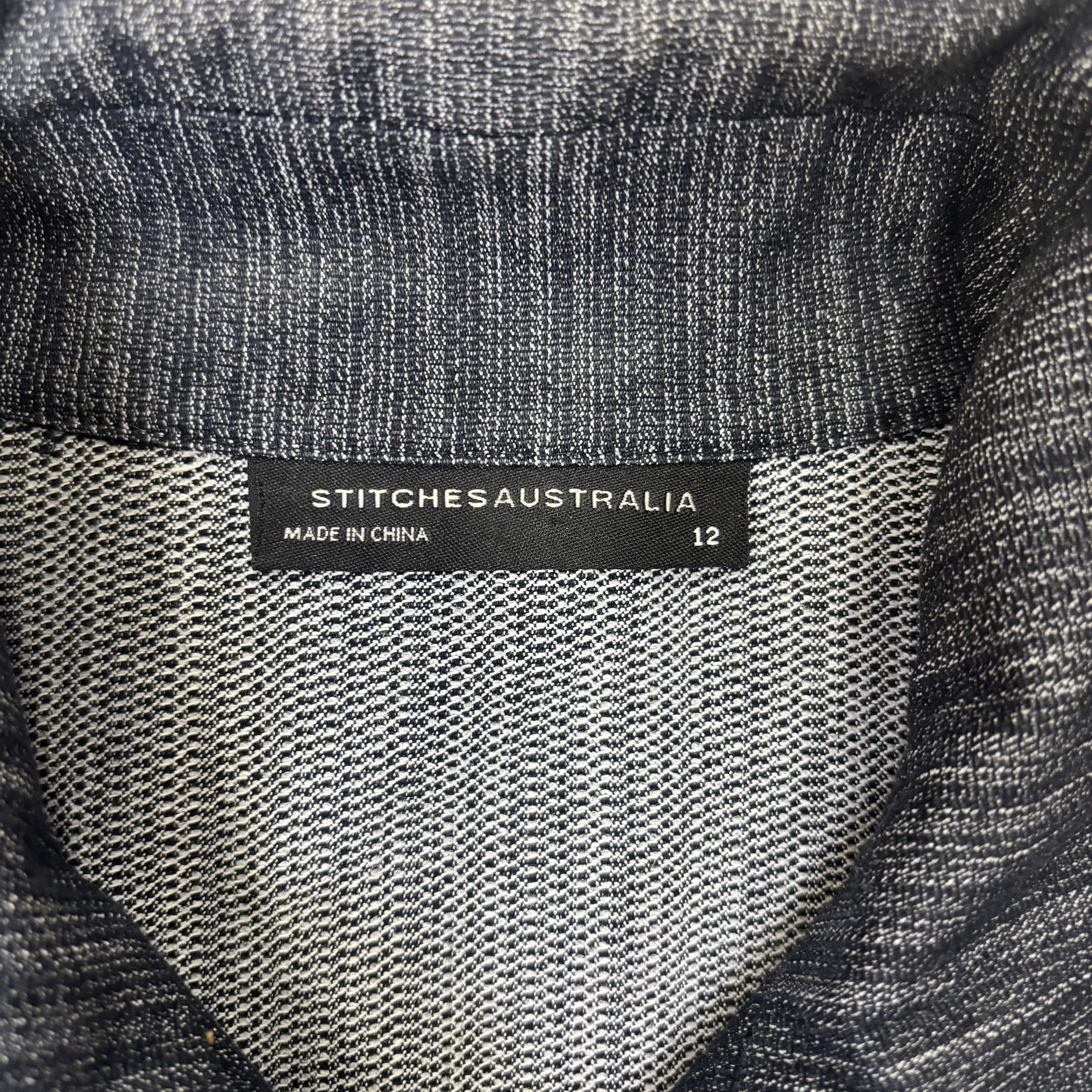 Contrast Stitch Denim Jacket