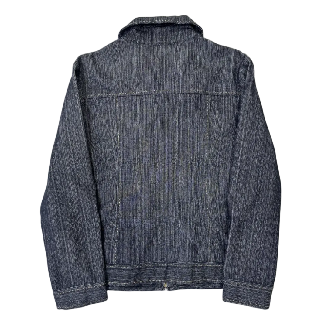 Contrast Stitch Denim Jacket