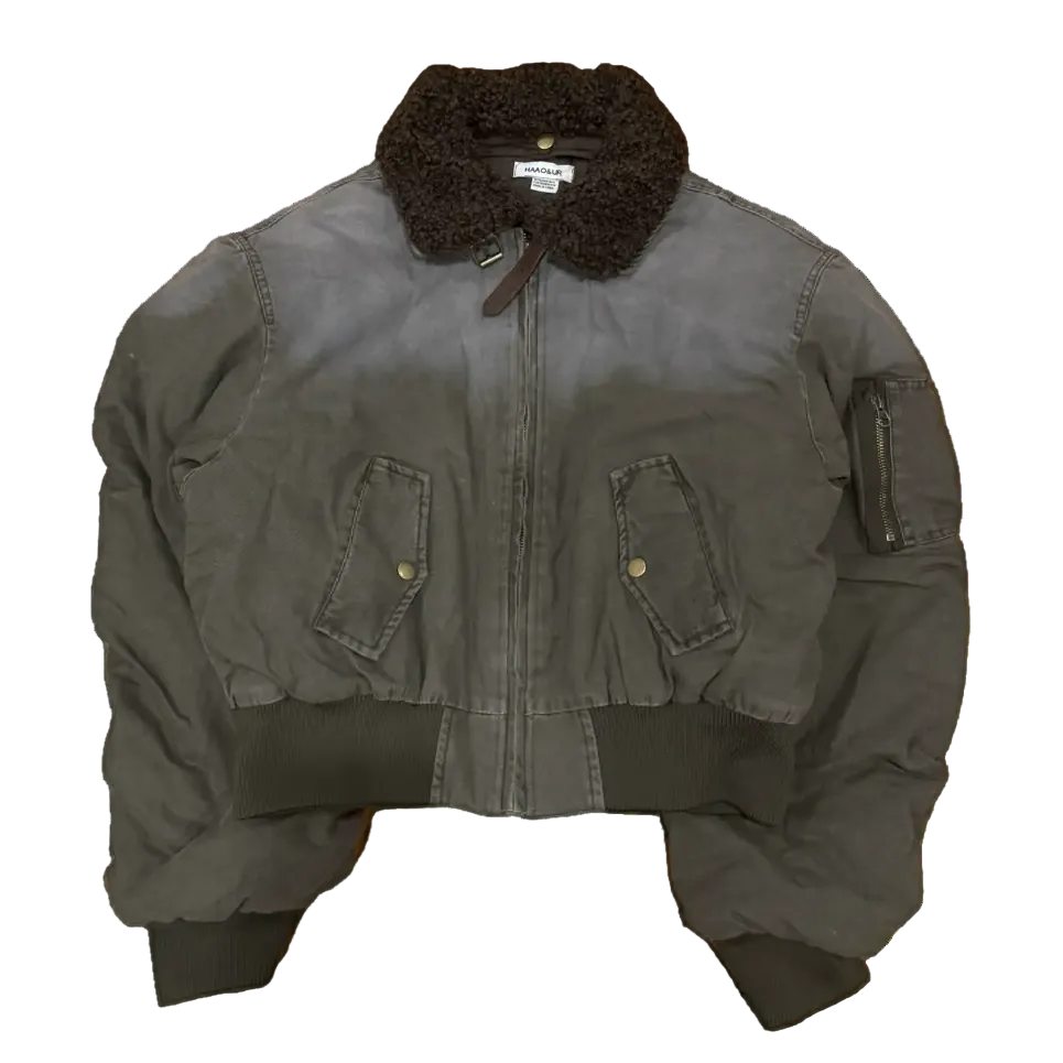 Fur Collar Puffer Jacket