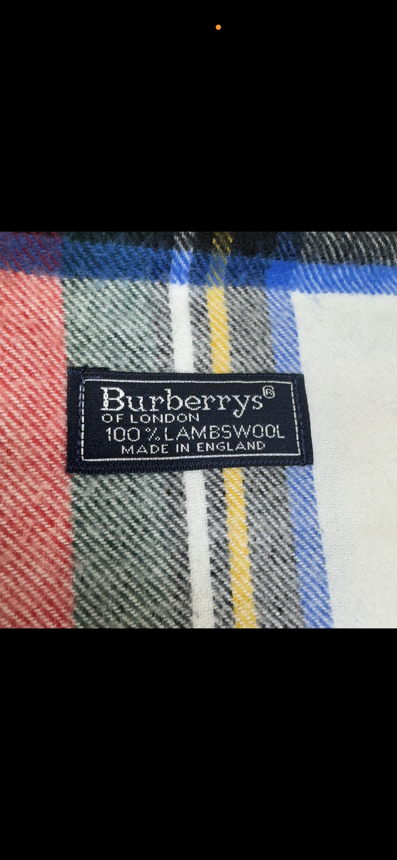 Vintage Burberry Scarf