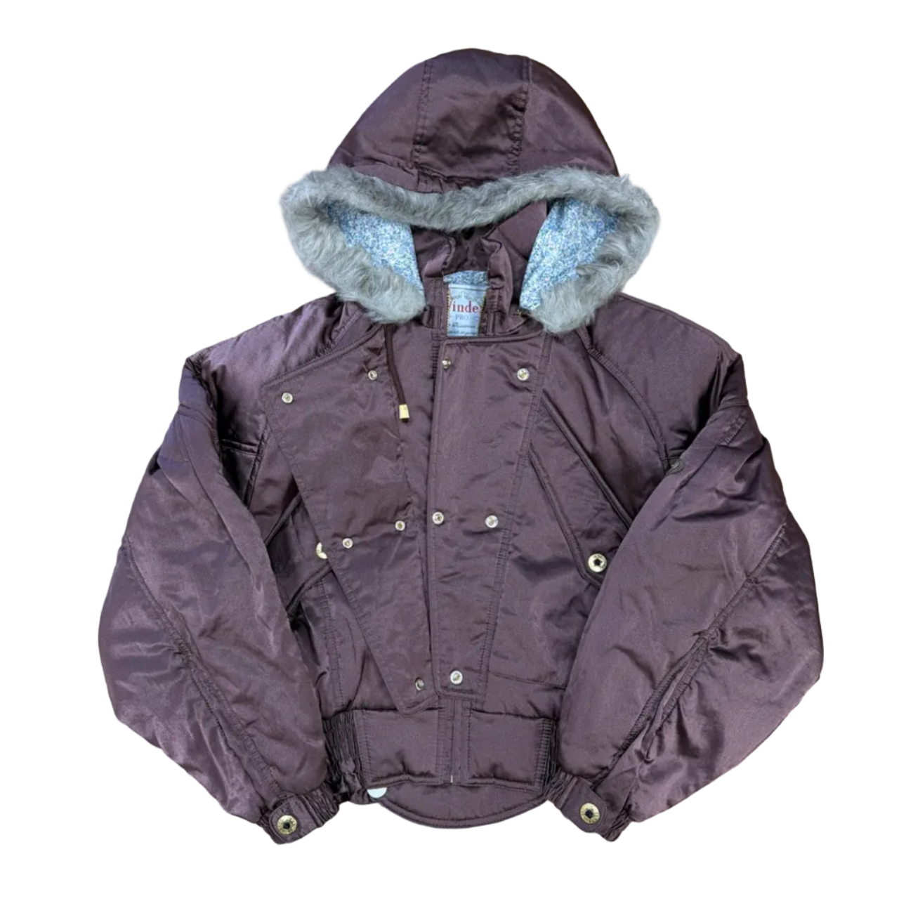 Vintage Fur Hood Flight Jacket