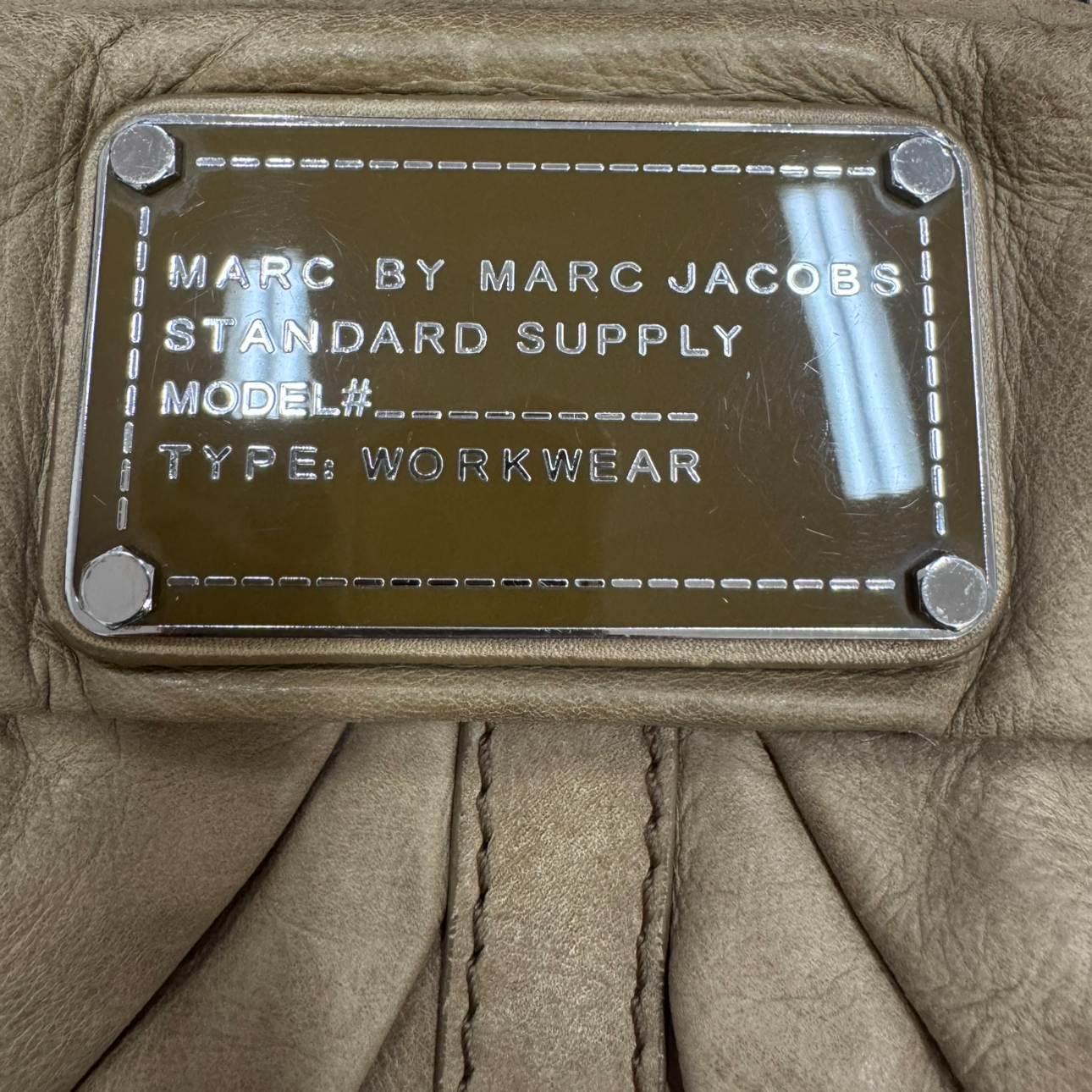 Marc by Marc Jacobs Leather Hobo Bag