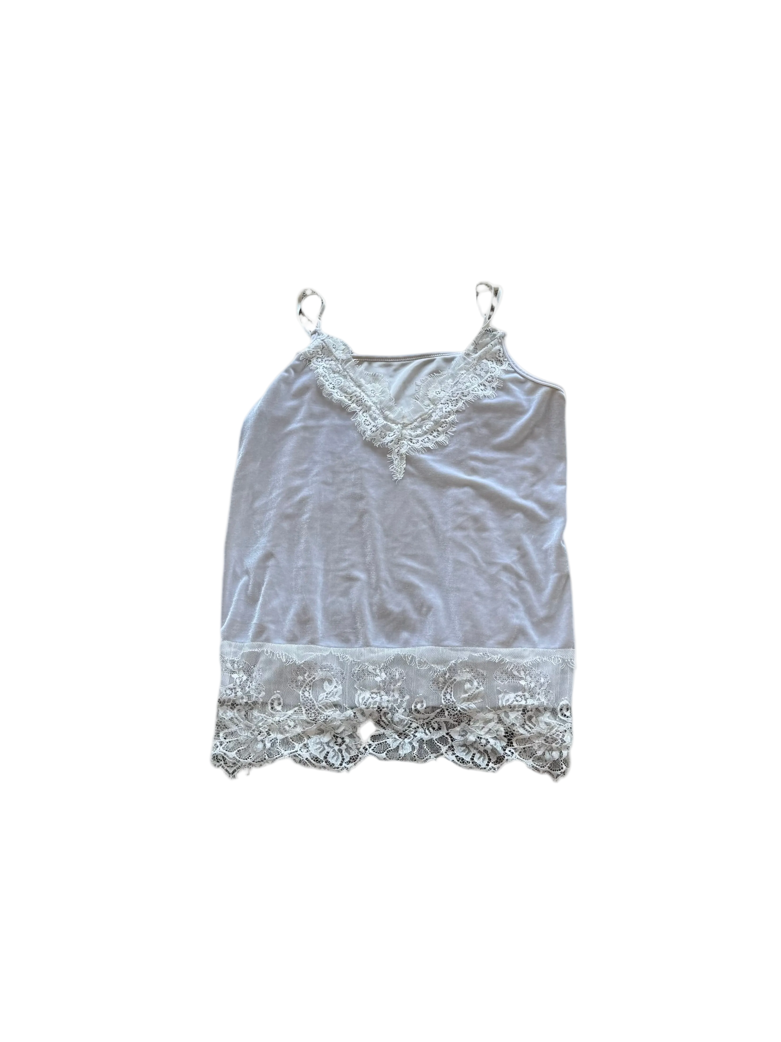 White singlet top