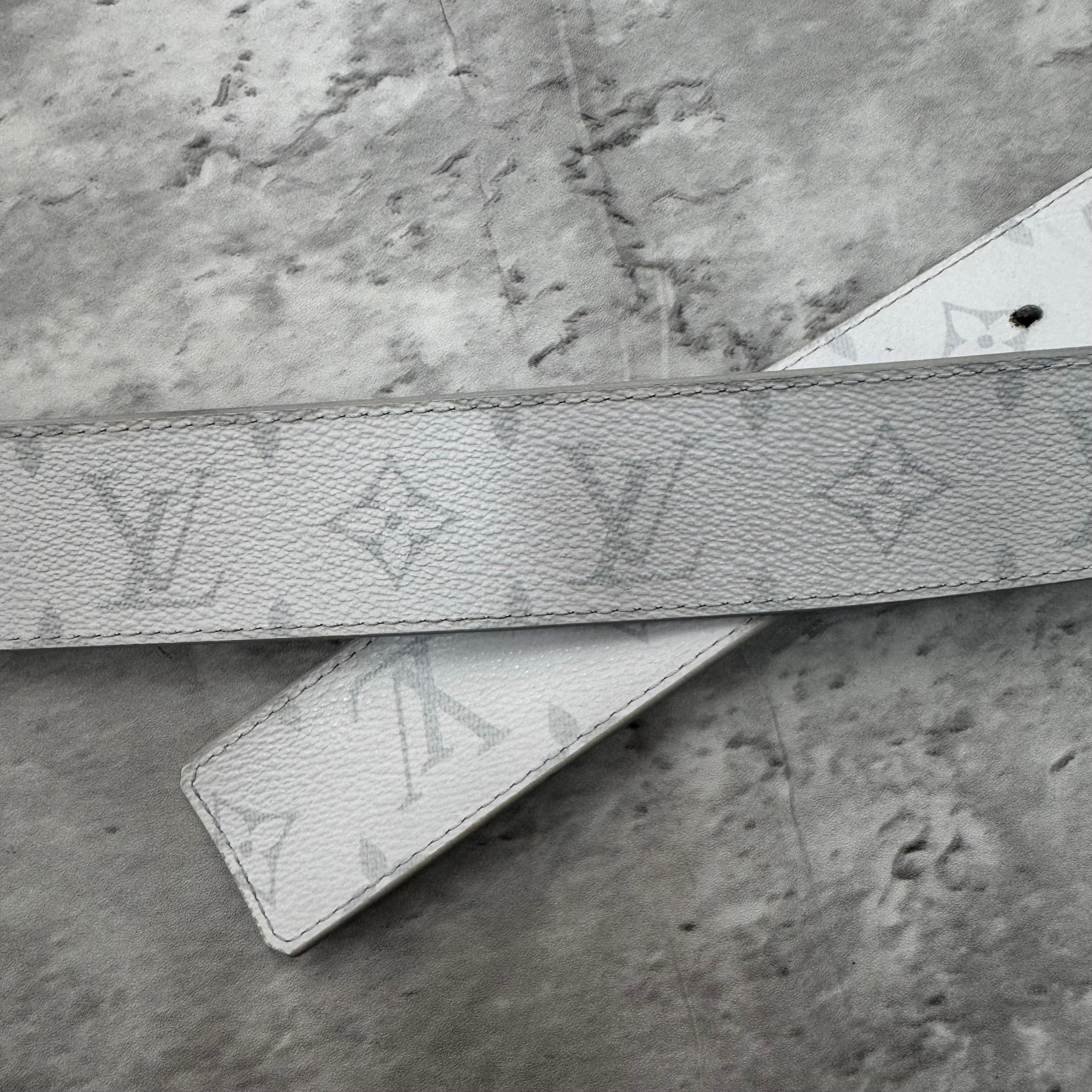 Louis Vuitton Emblem Embossed Belt
