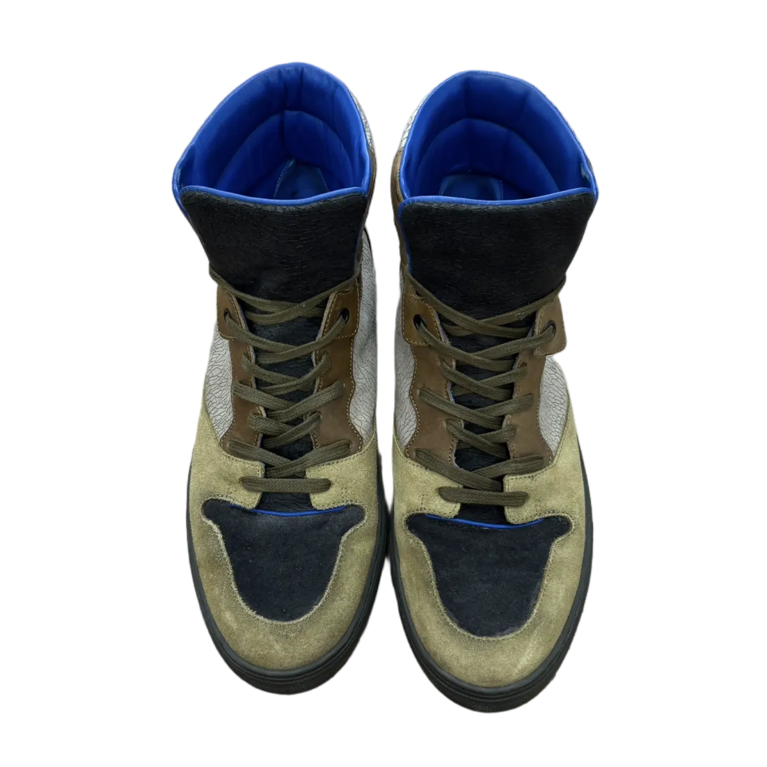 Balenciaga City High Top Panel Sneakers