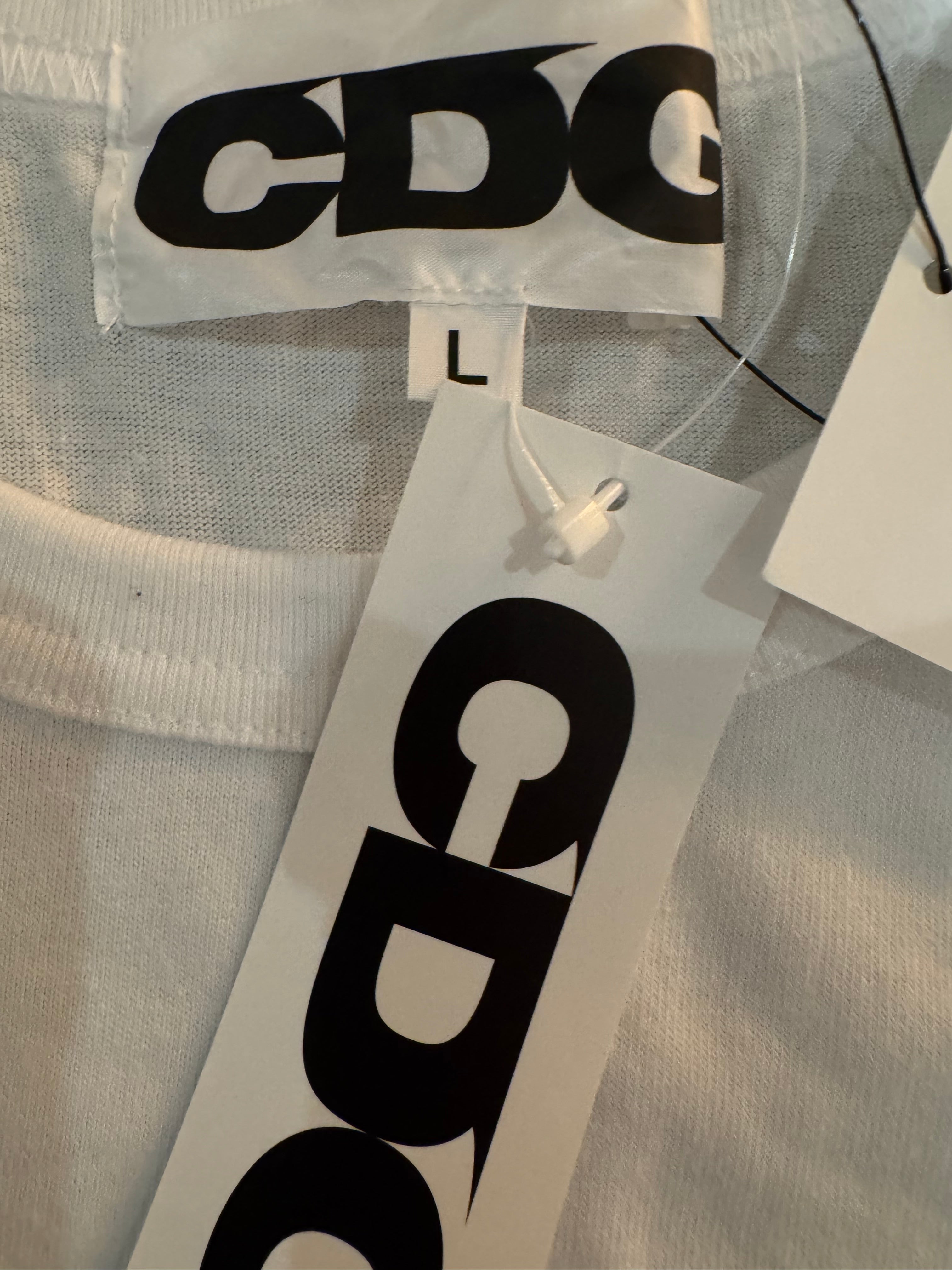CDG logo long sleeve top