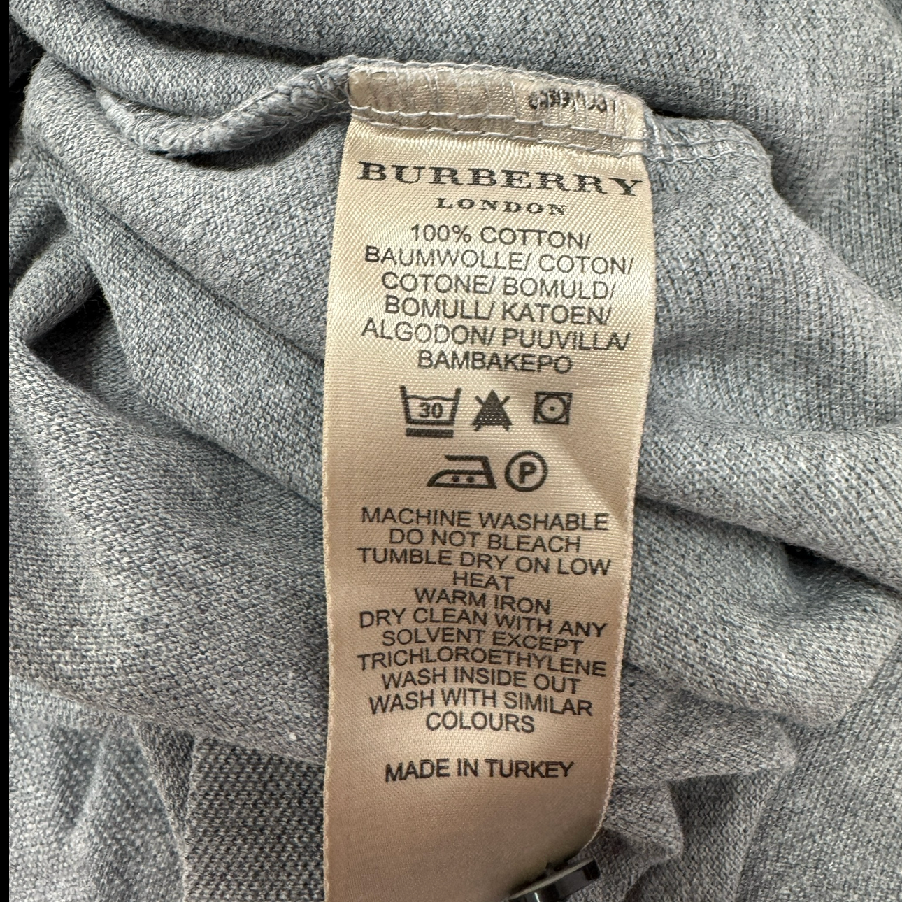 Burberry Polo Long Sleeve