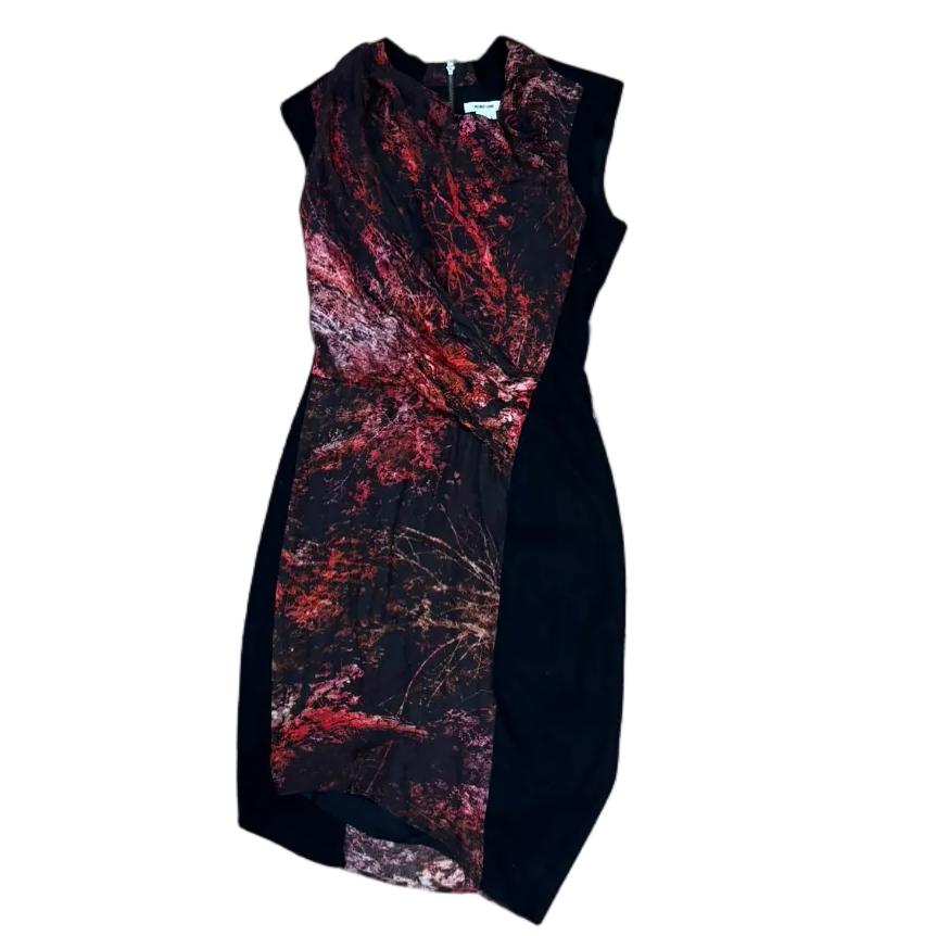 Helmut Lang Floral Wool Dress