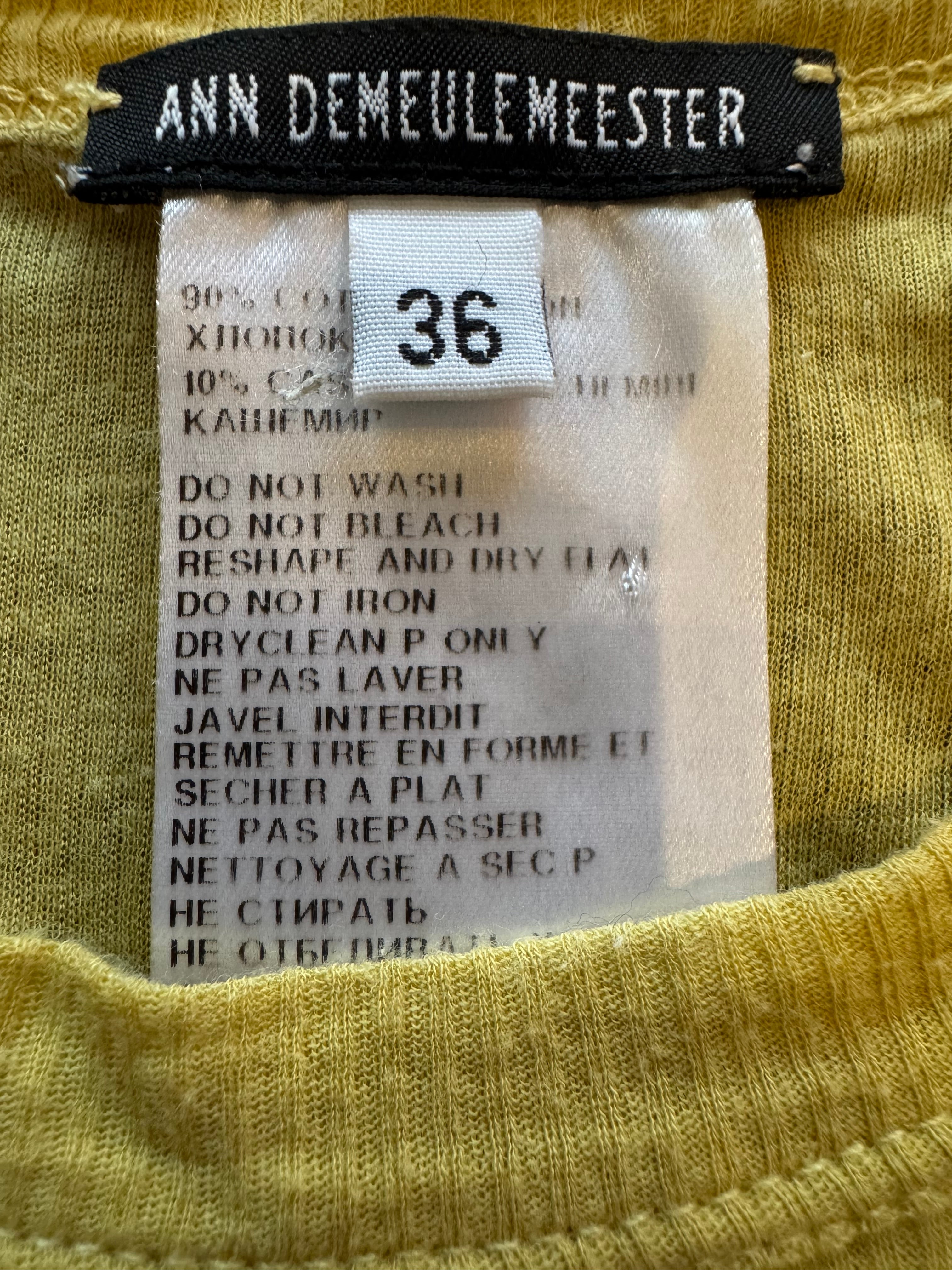 Ann Demeulemeester ‘Claw’ tank top