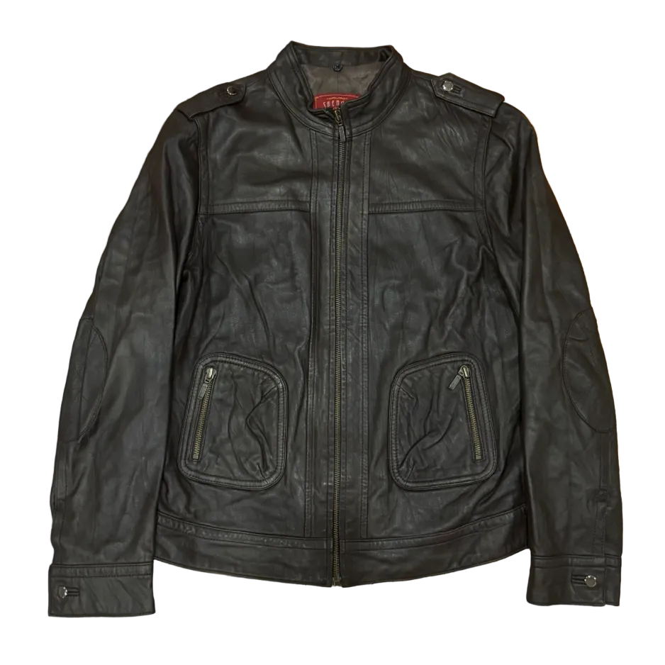Vintage Black Leather Jacket