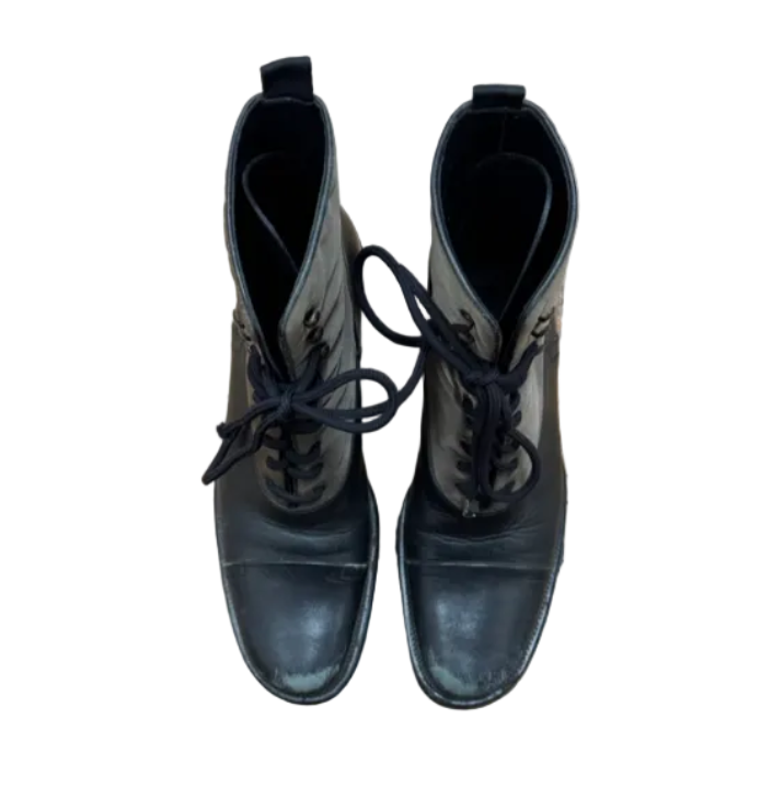 Vintage Prada Combat Boots