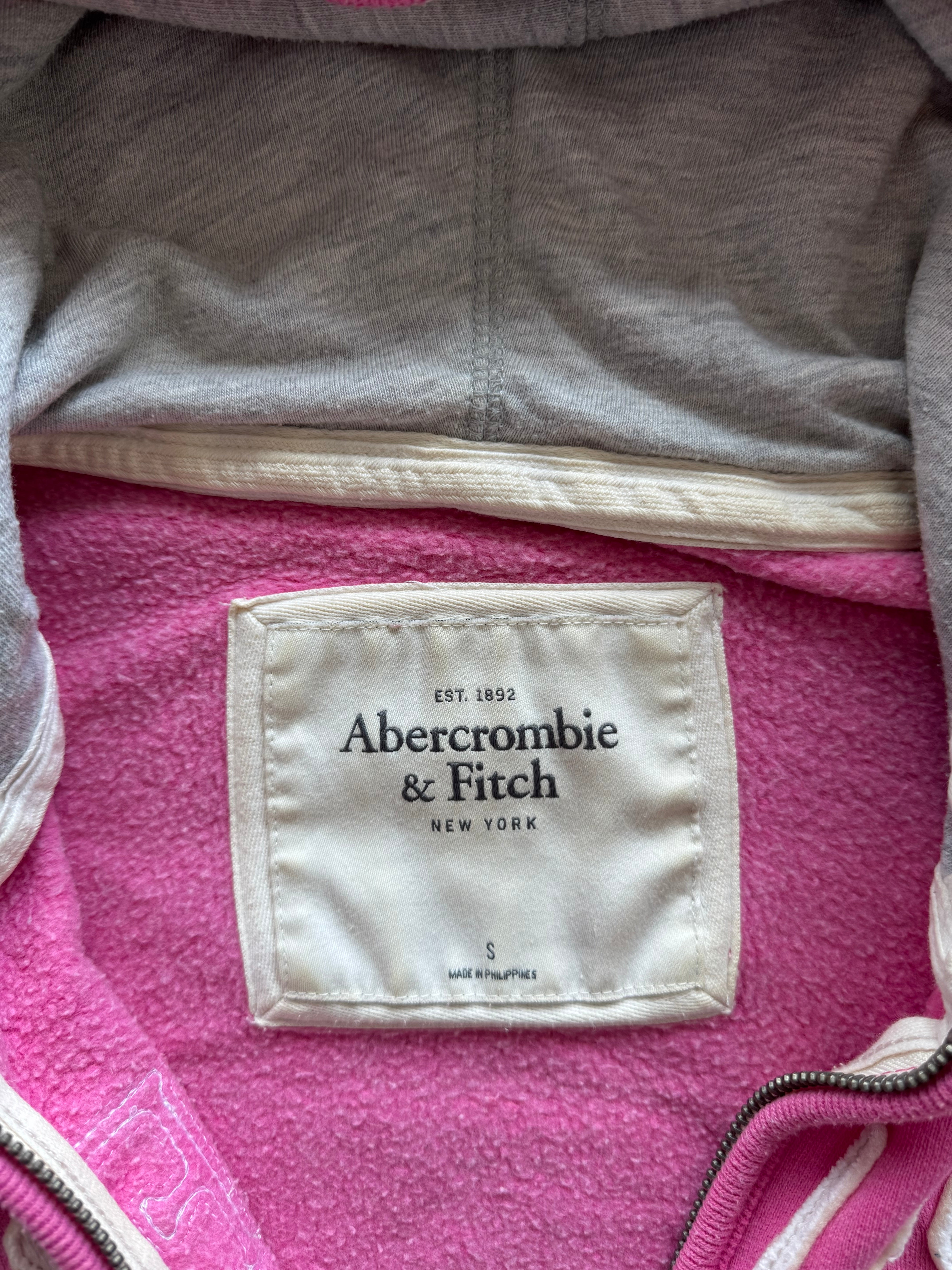 Abercrombie & Fitch Pink zip up jacket