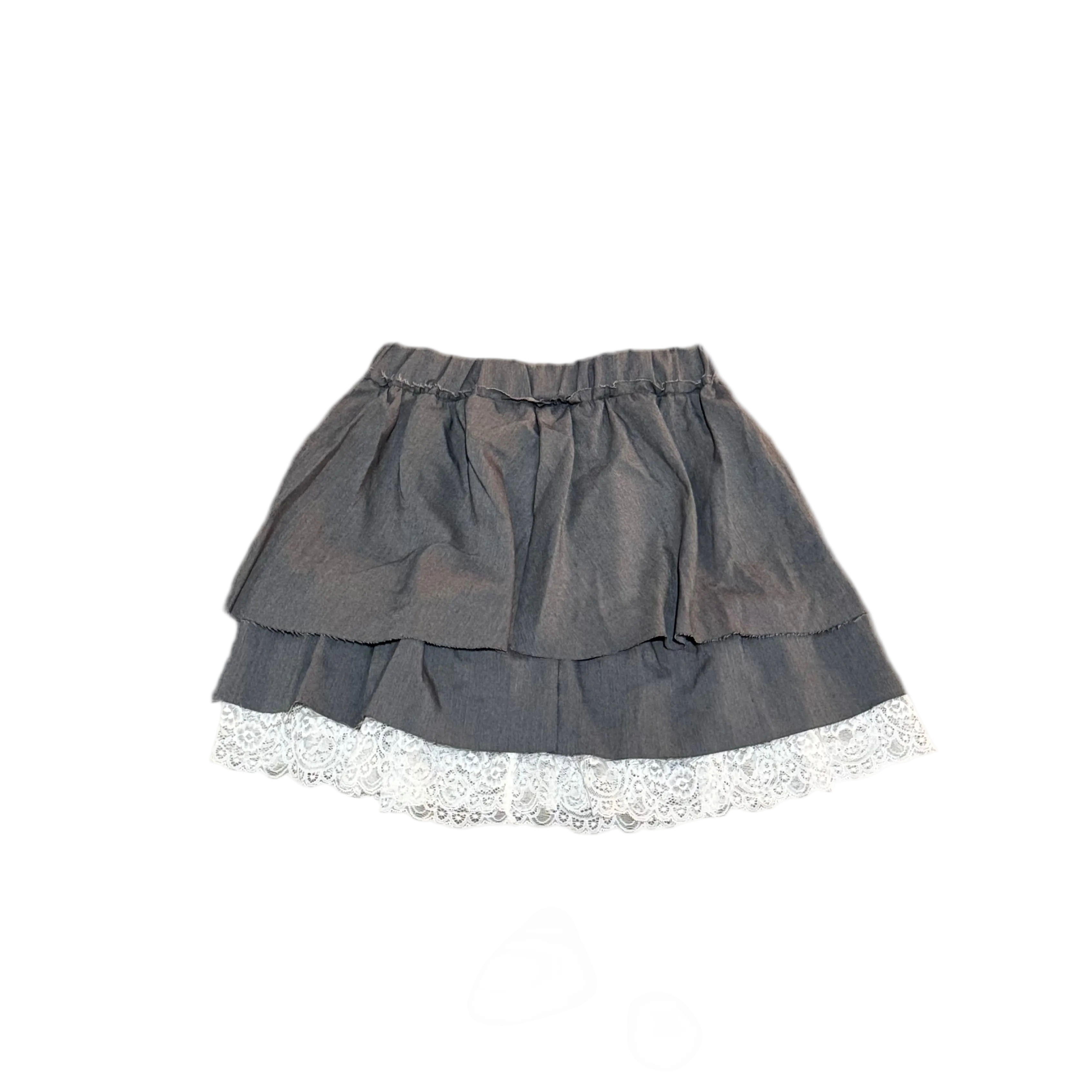 Pleated Lace Skirt