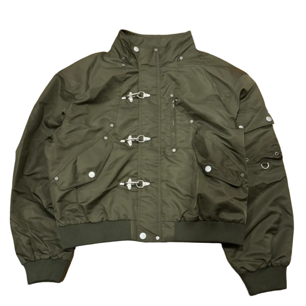 Nylon Fireman Clasp Jacket