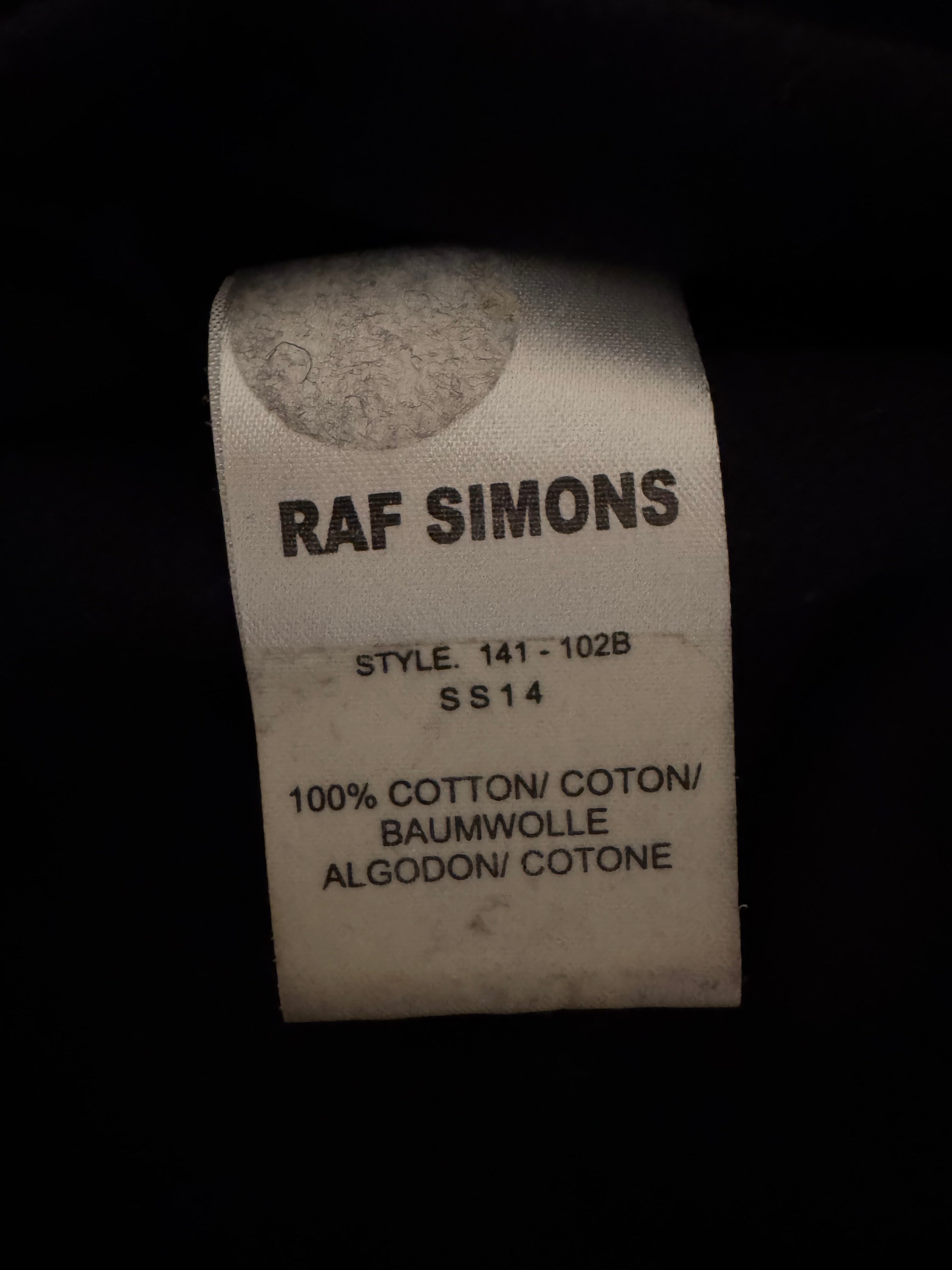 Raf Simons ss14 ‘new silhouette’ tee