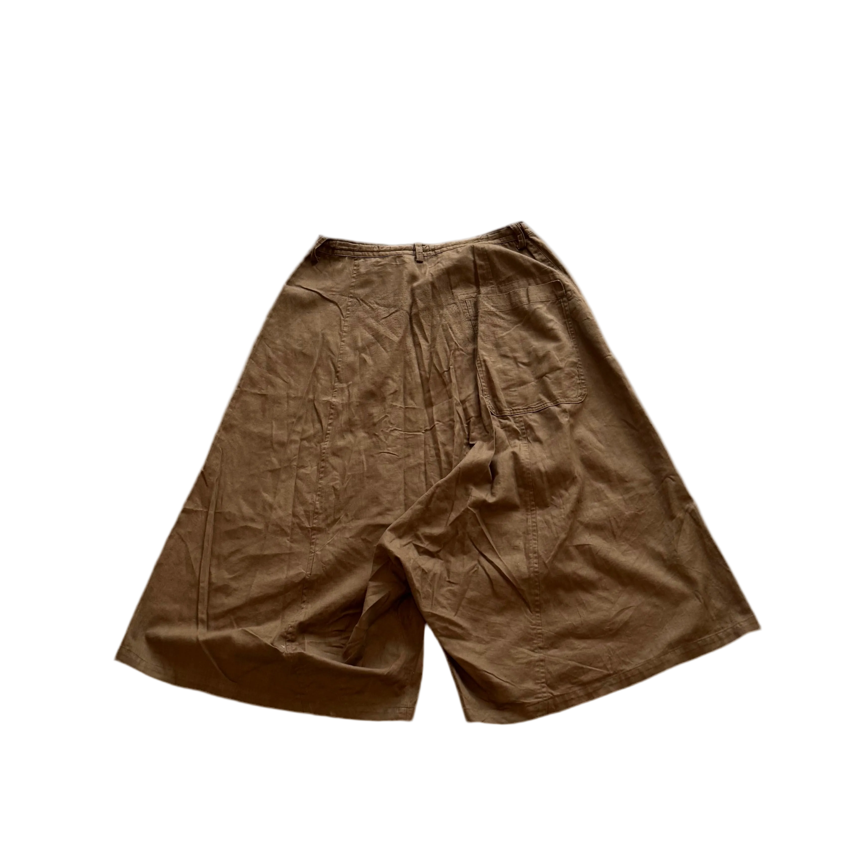 Y’s ultra wide leg shorts