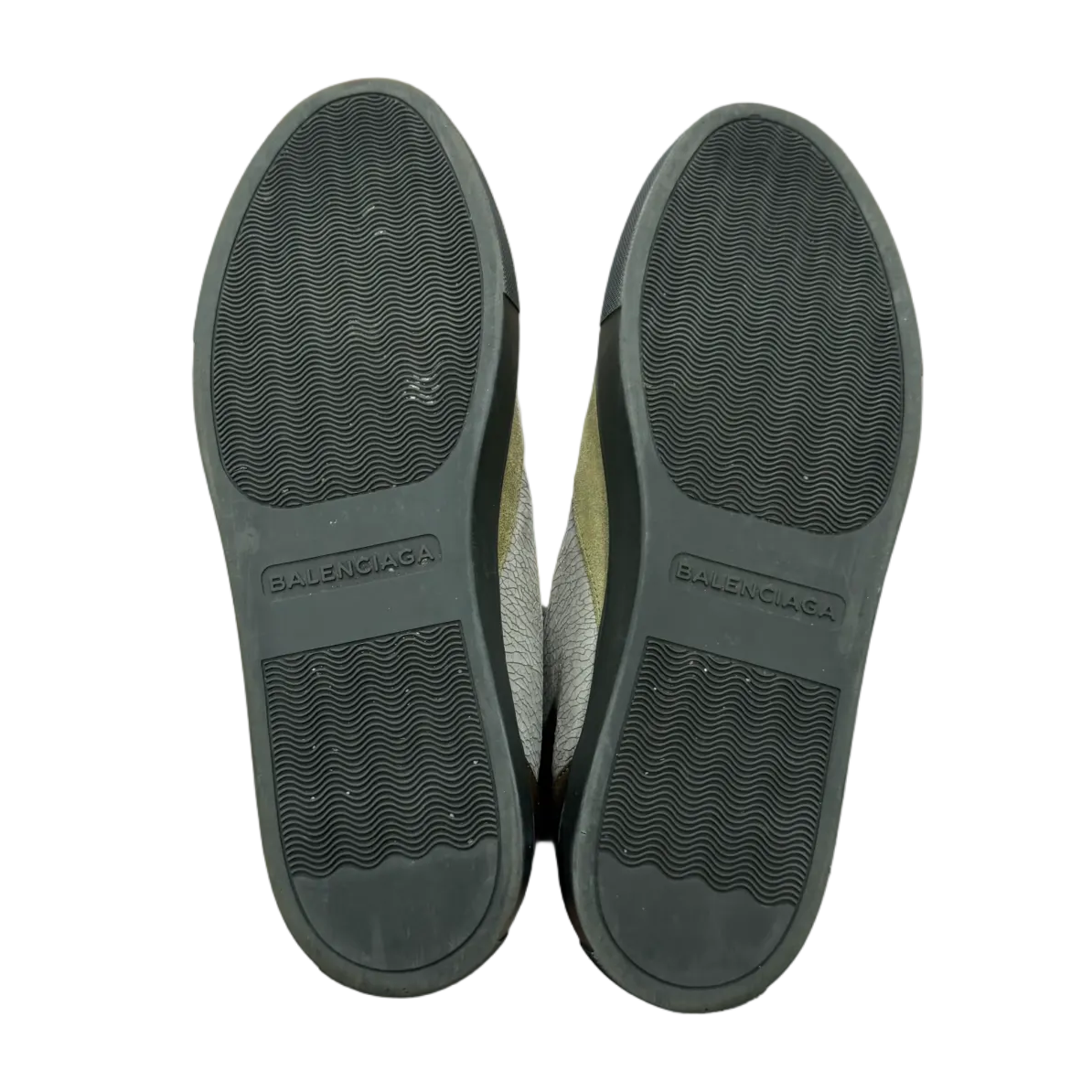 Balenciaga City High Top Panel Sneakers