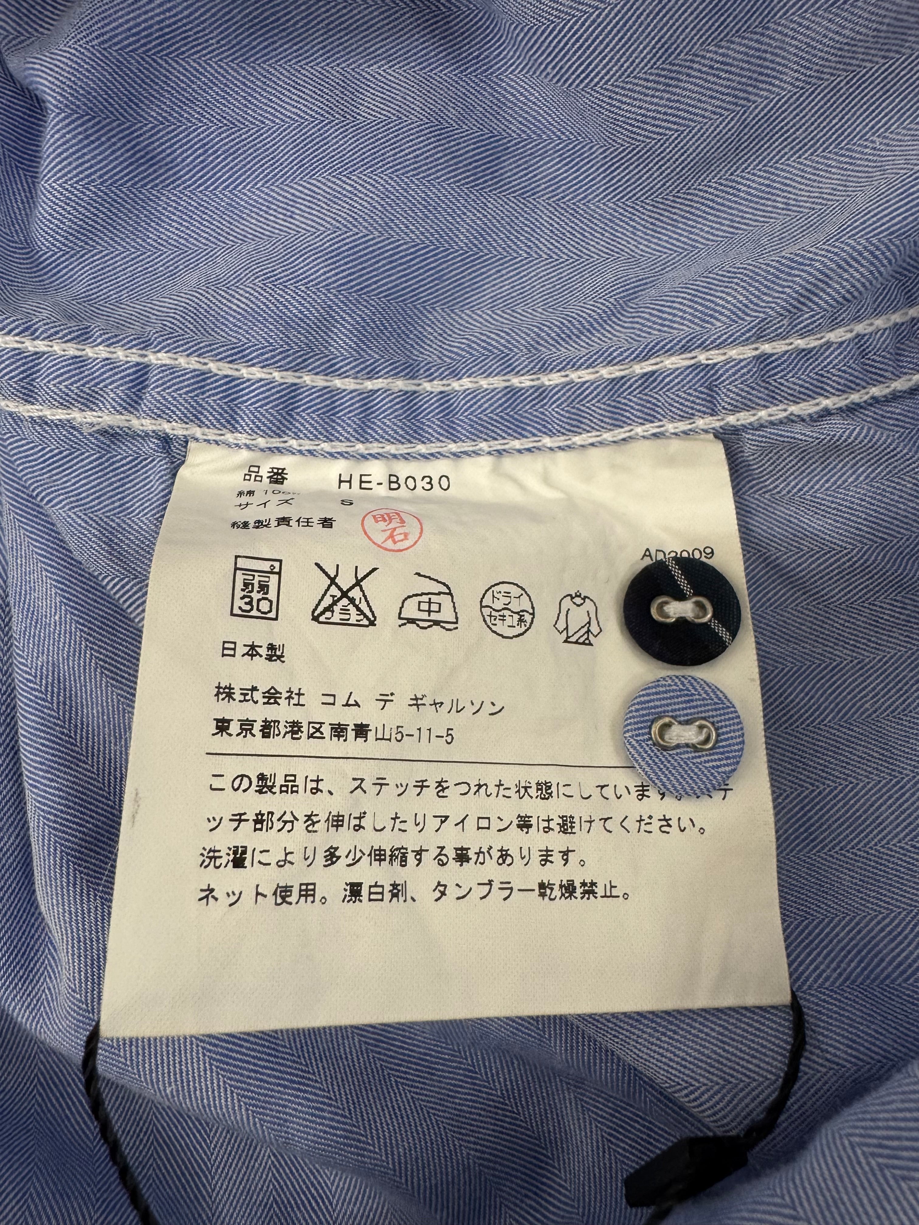 Comme des Garcon Homme Plaid Shirt