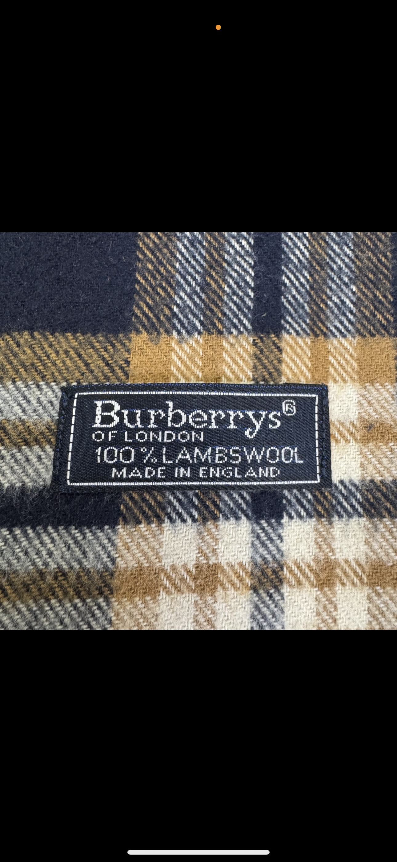 Vintage Burberry Scarf