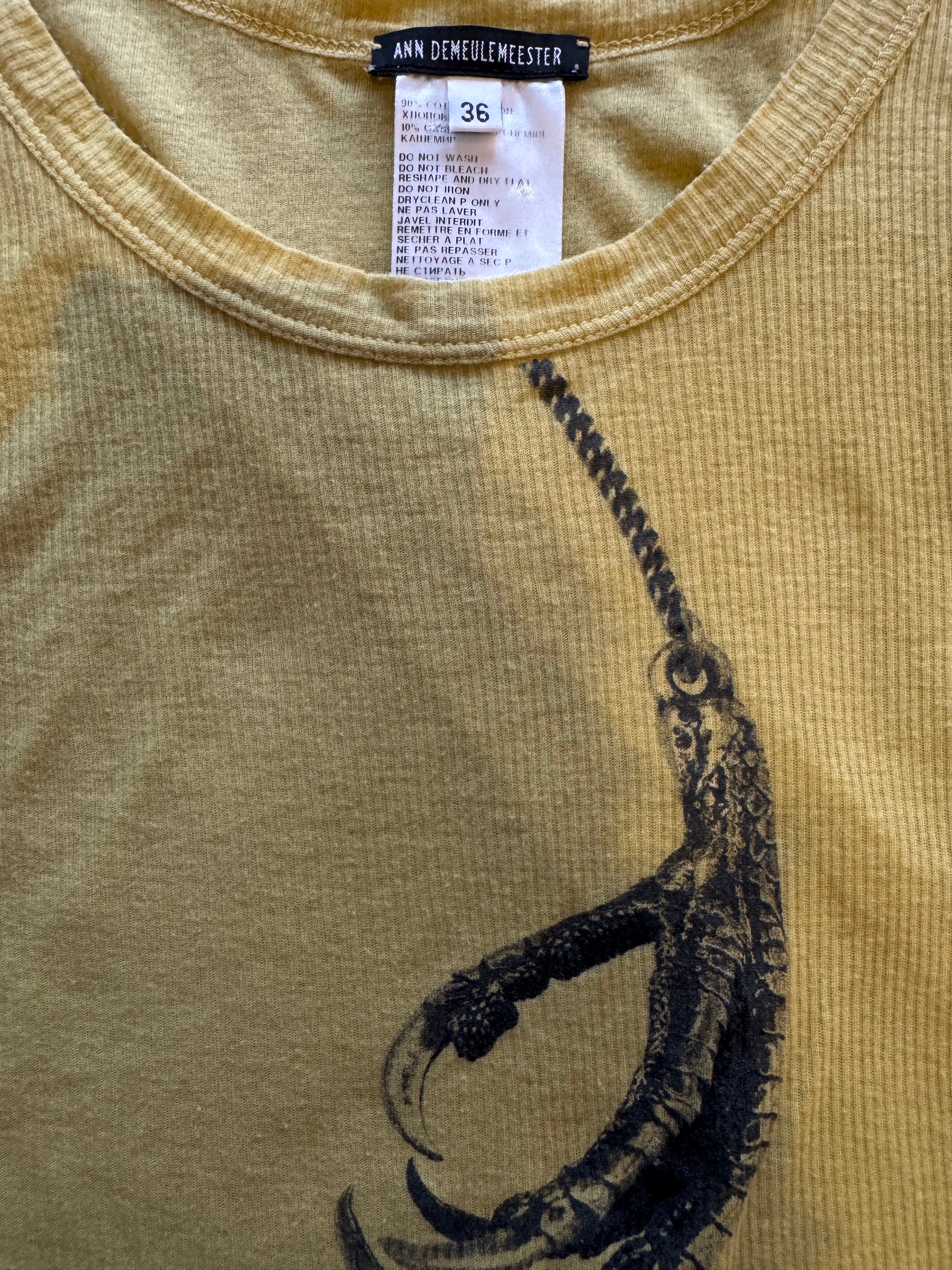 Ann Demeulemeester ‘Claw’ tank top