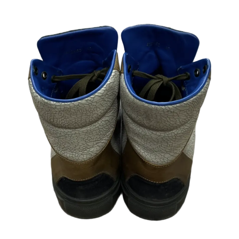 Balenciaga City High Top Panel Sneakers