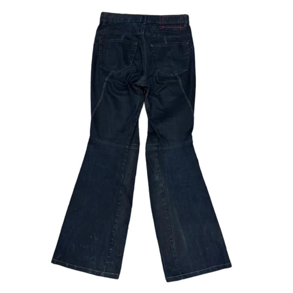 Le Jean De Marithé + François Girbaud Flared Denim Jeans