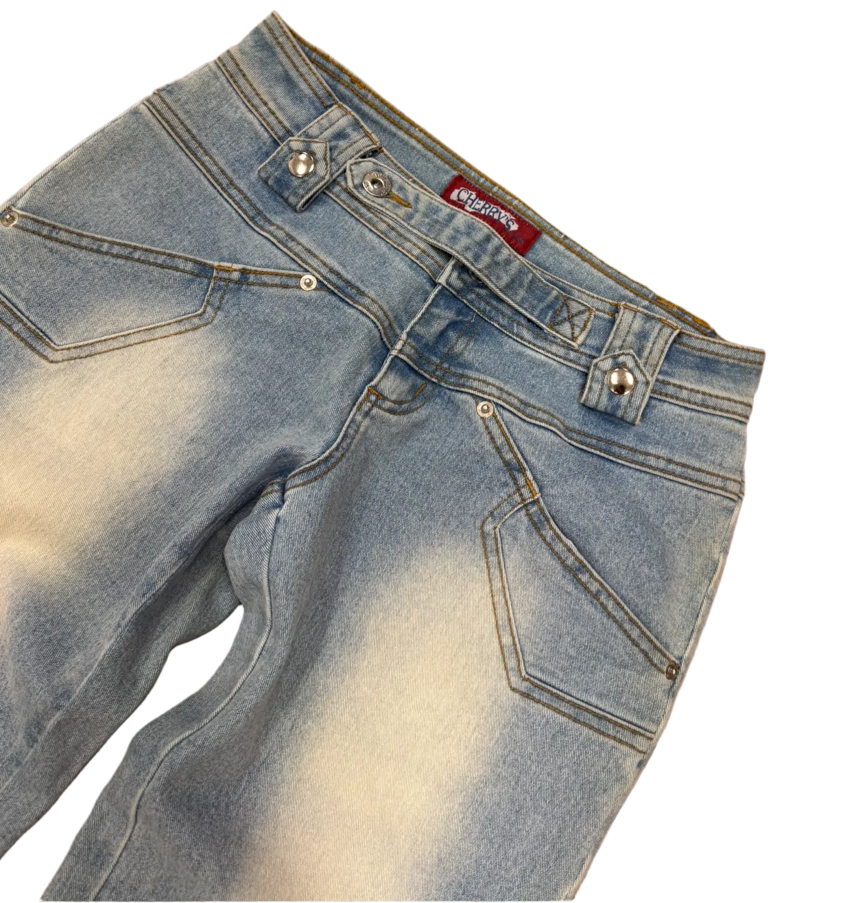 Vintage Cherry's Denim Capris