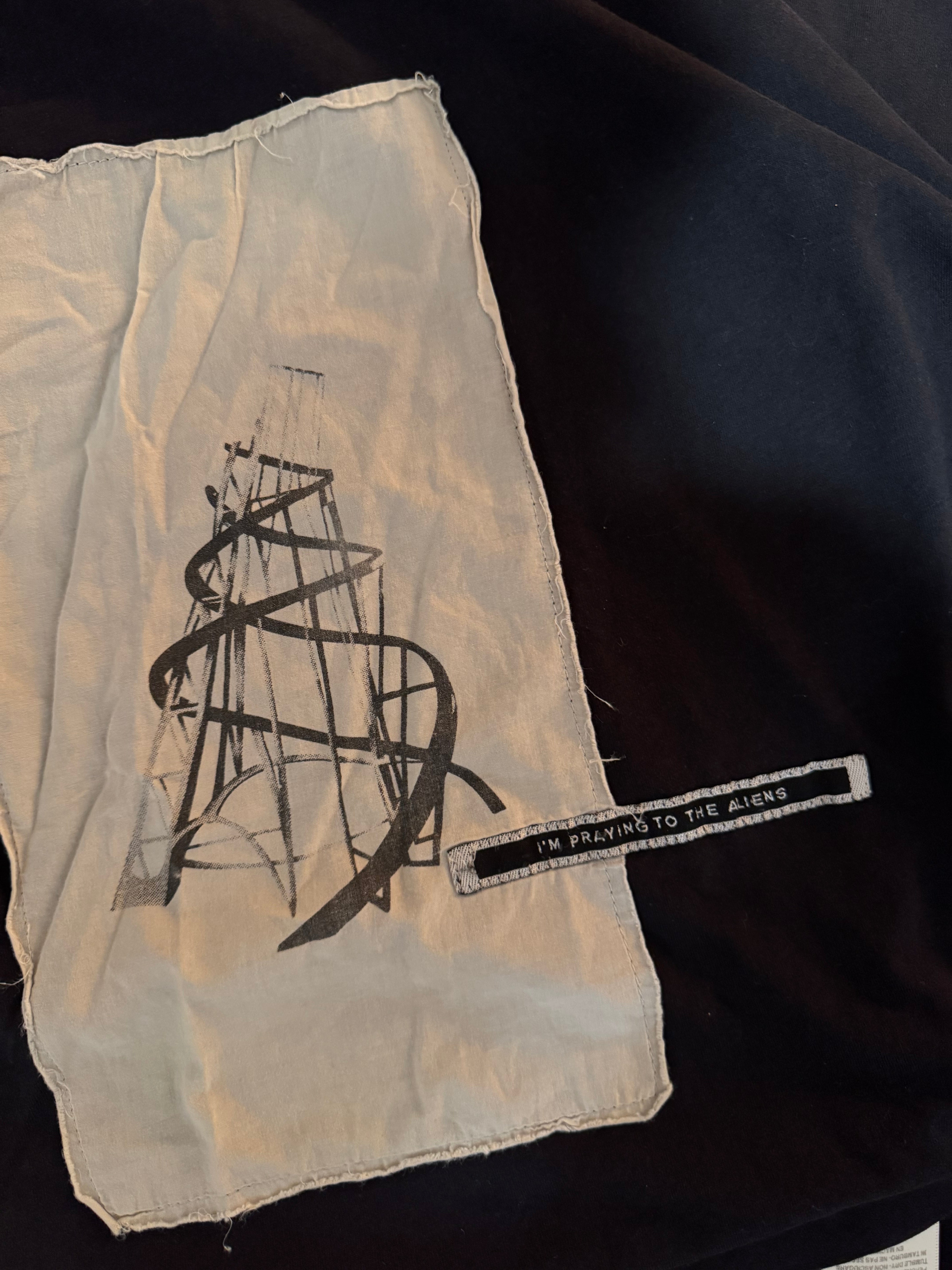 Rick Owens Drkshdw ‘praying to aliens’ tee