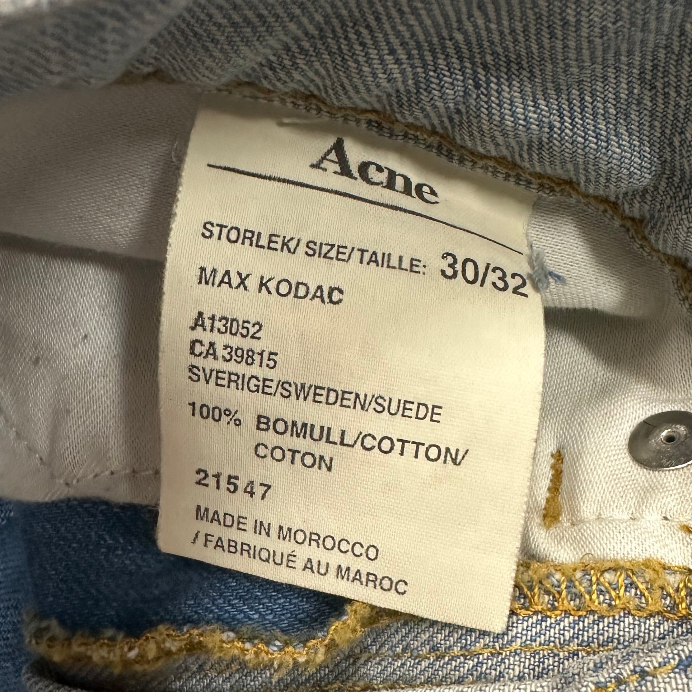 Acne Studios Skinny Jeans