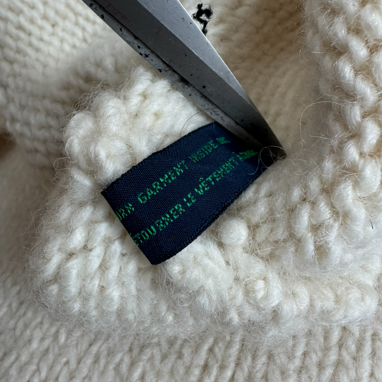Ralph Lauren Polo Sport Heavyweight Wool Knit Sweater