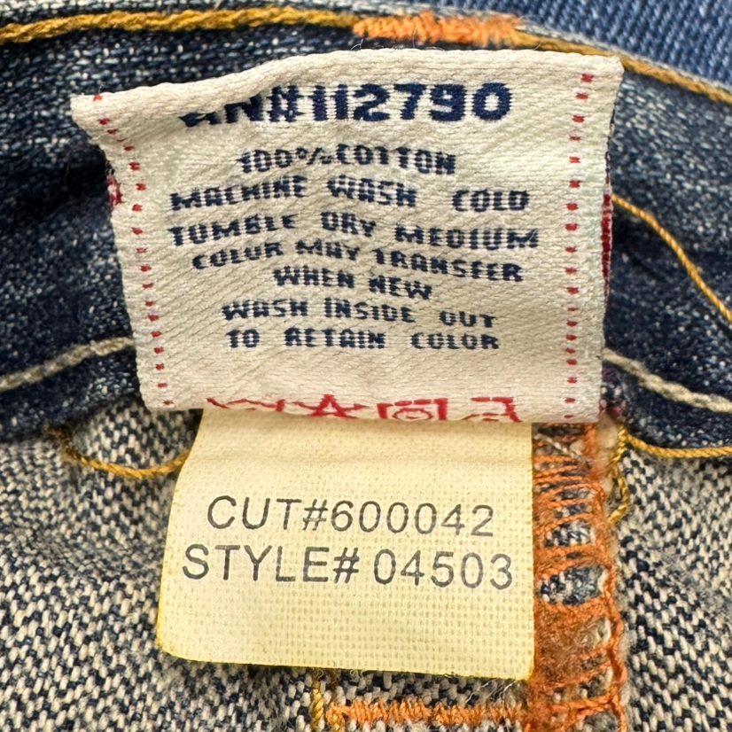 Vintage True Religion Bootcut Distressed Jeans
